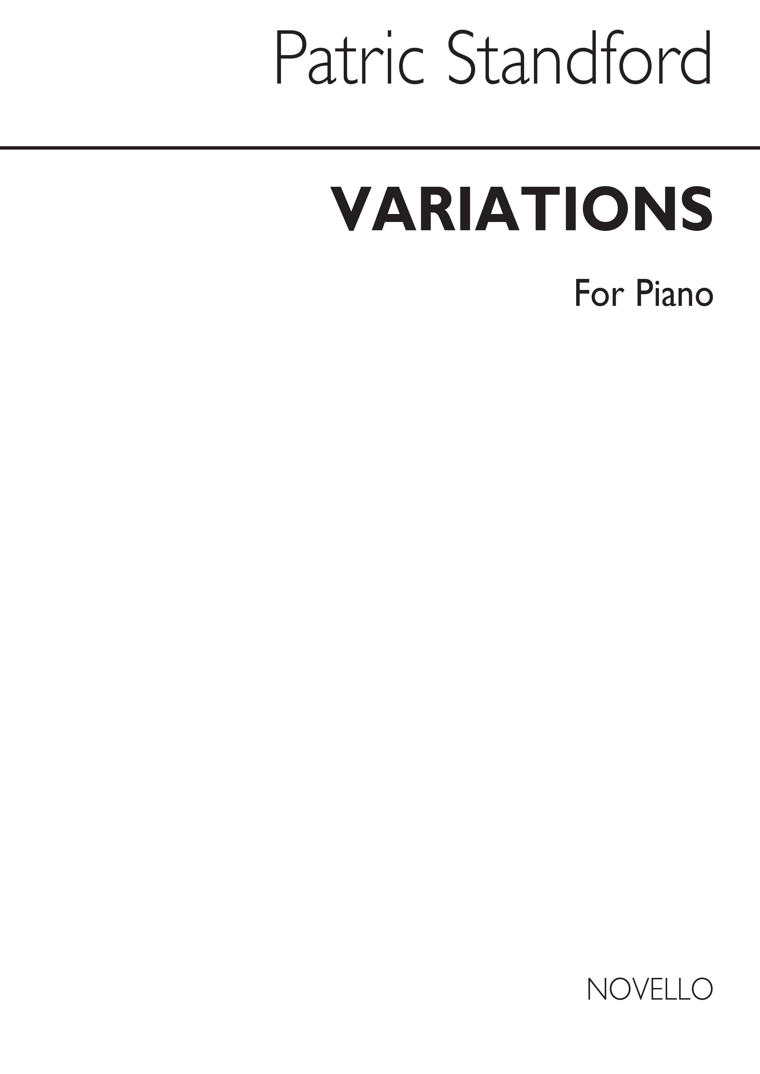 Standford: Variations For Piano