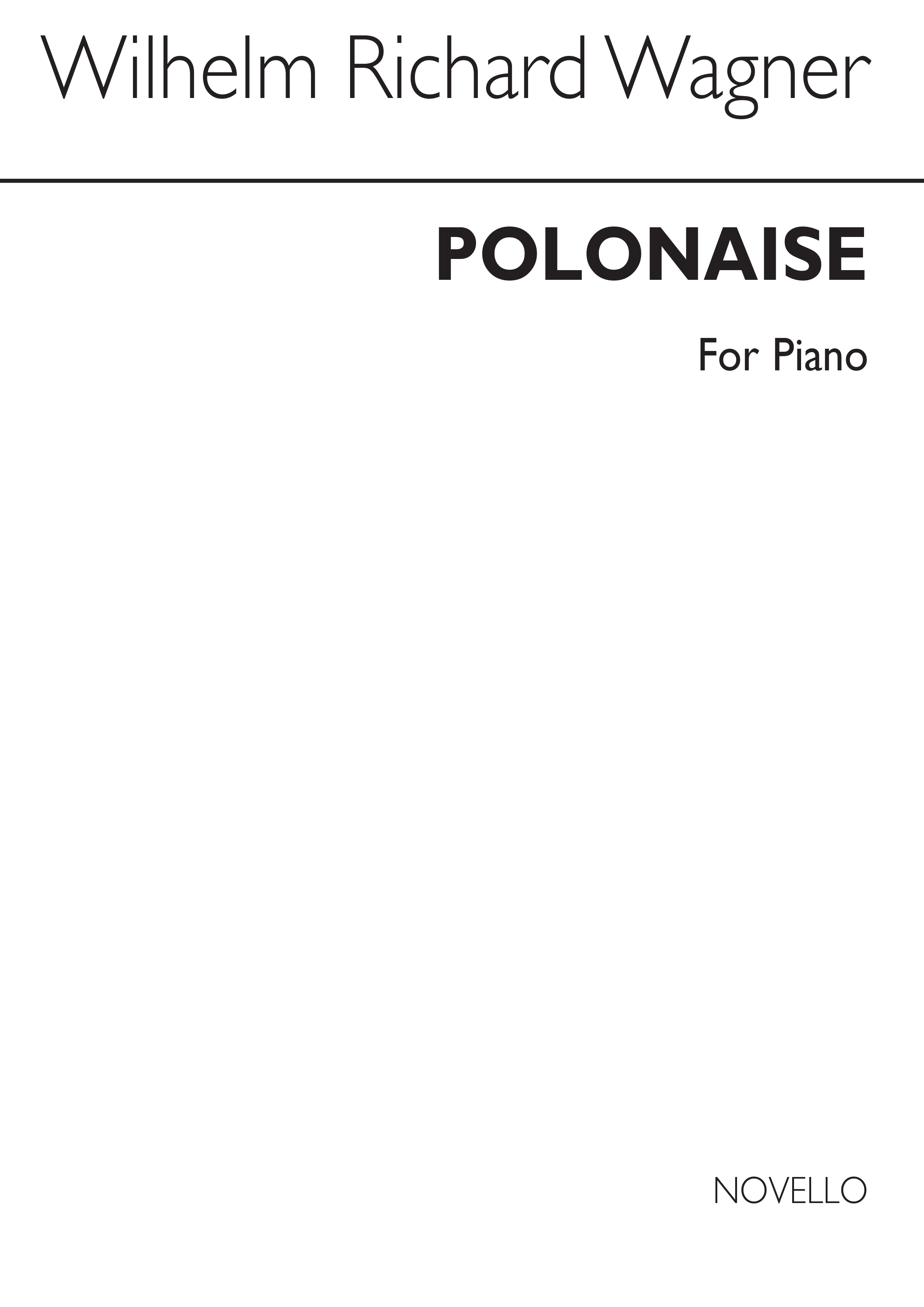 Wagner: Polonaise for Piano