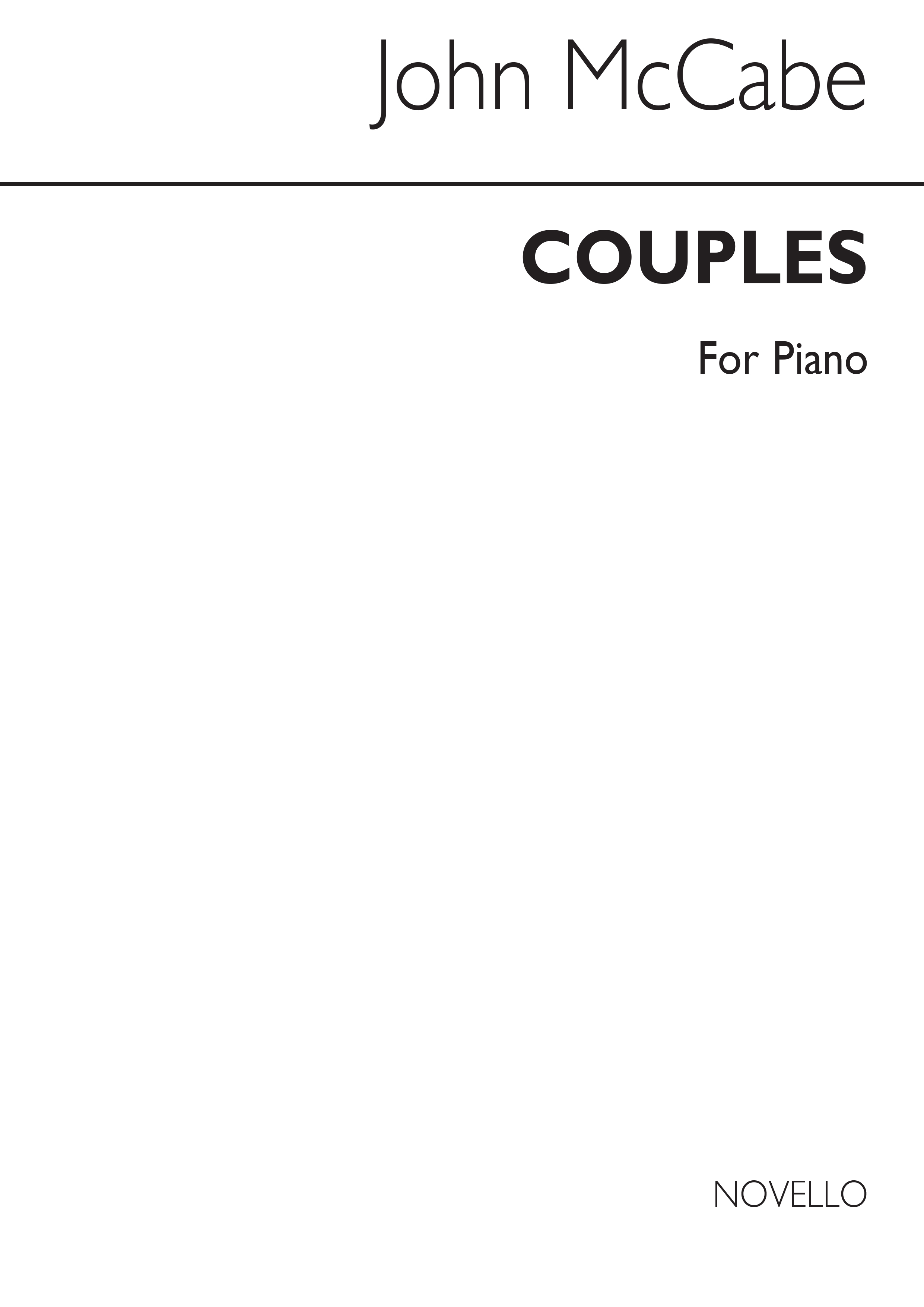 McCabe: Couples for Piano