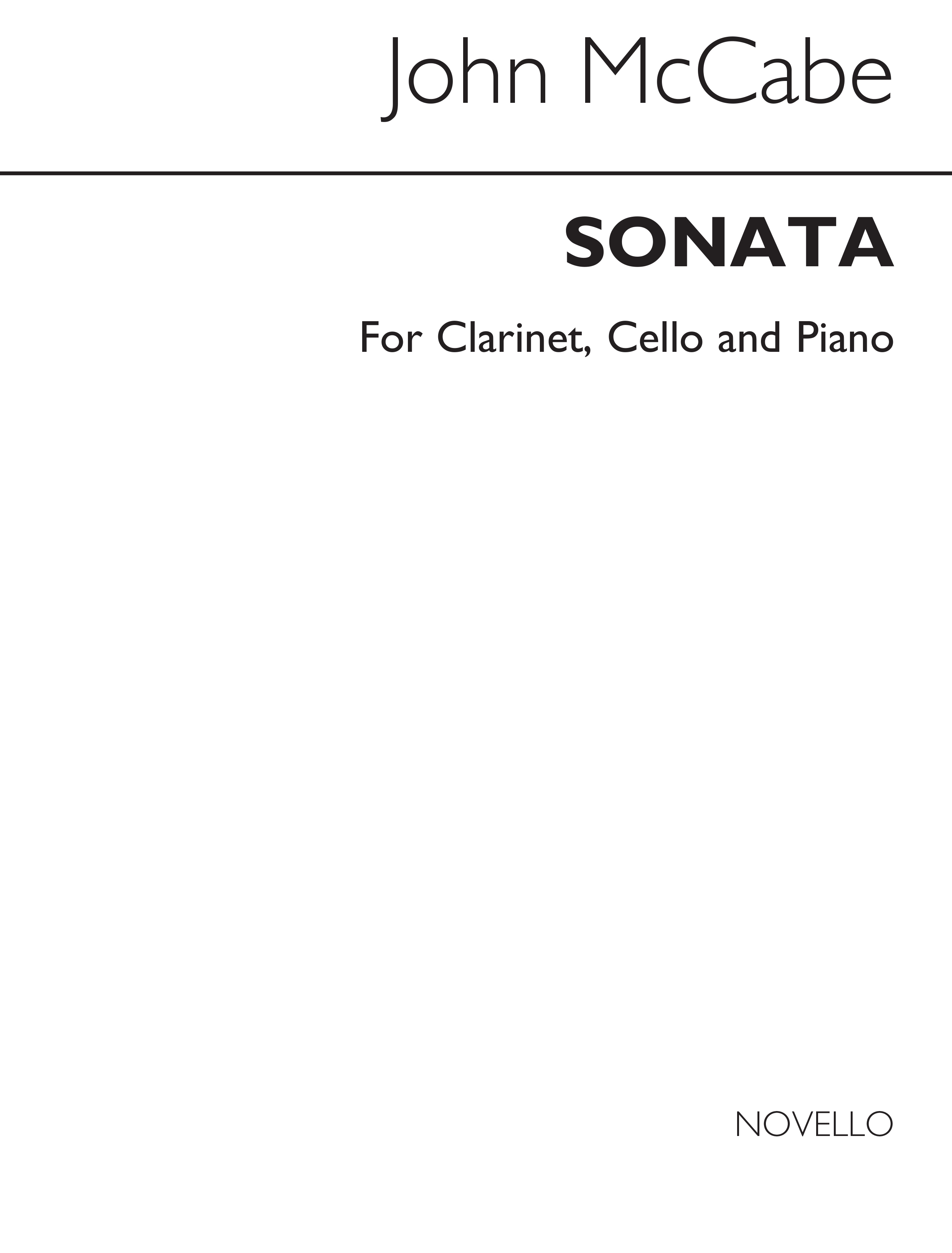 McCabe: Sonata (Score and Parts)