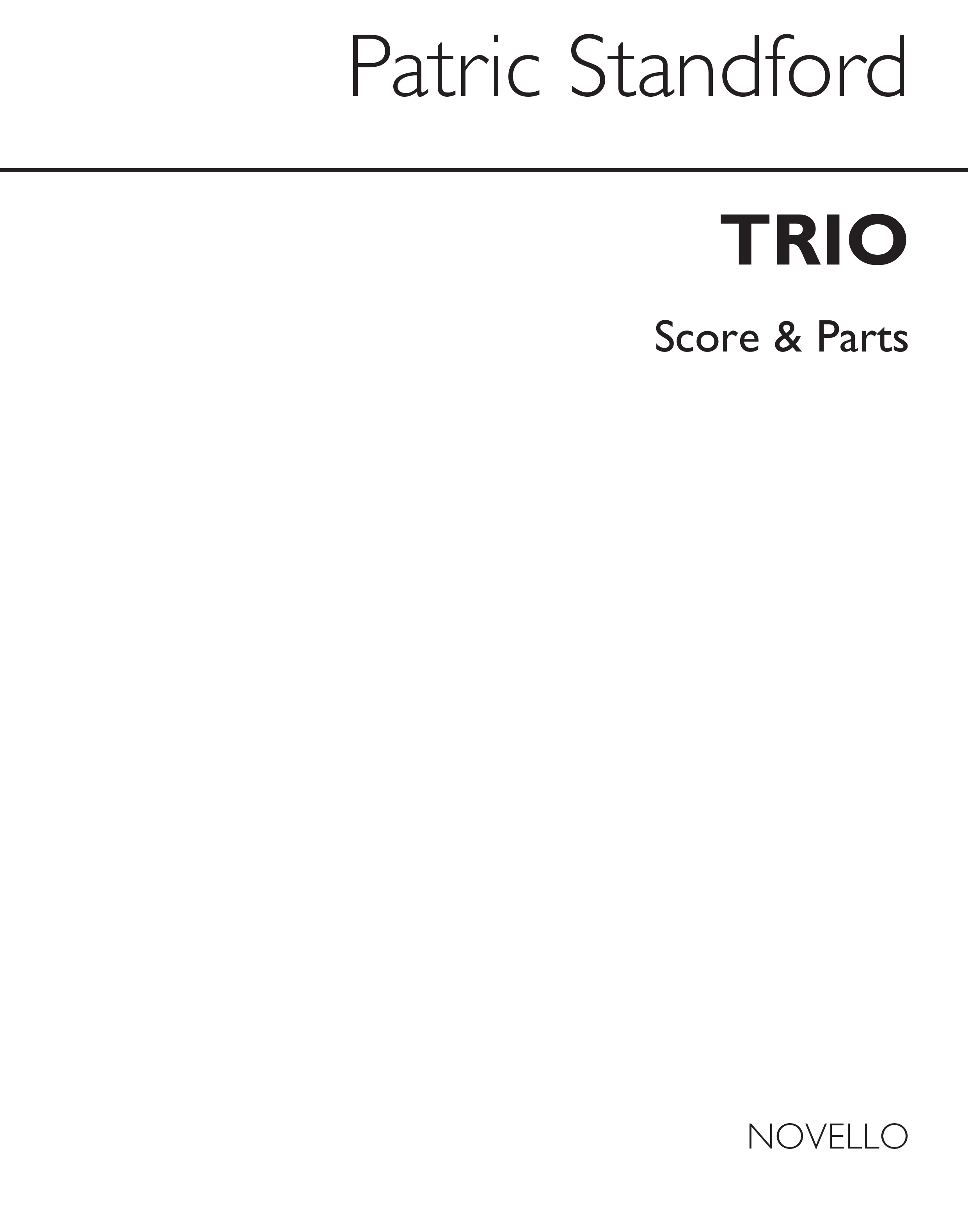 Standford: Piano Trio (Parts)