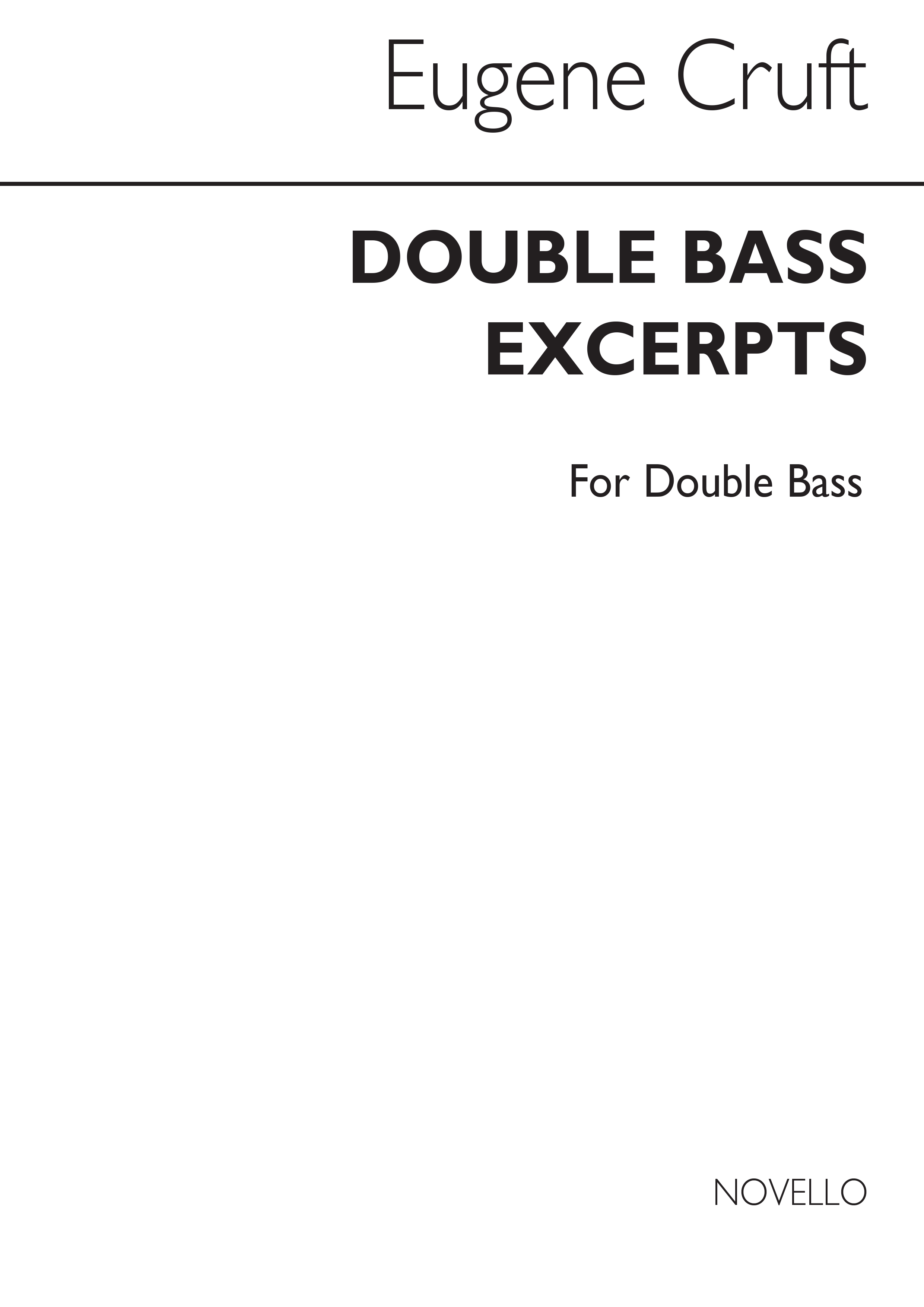 Cruft: Three Double Bass Excerpts