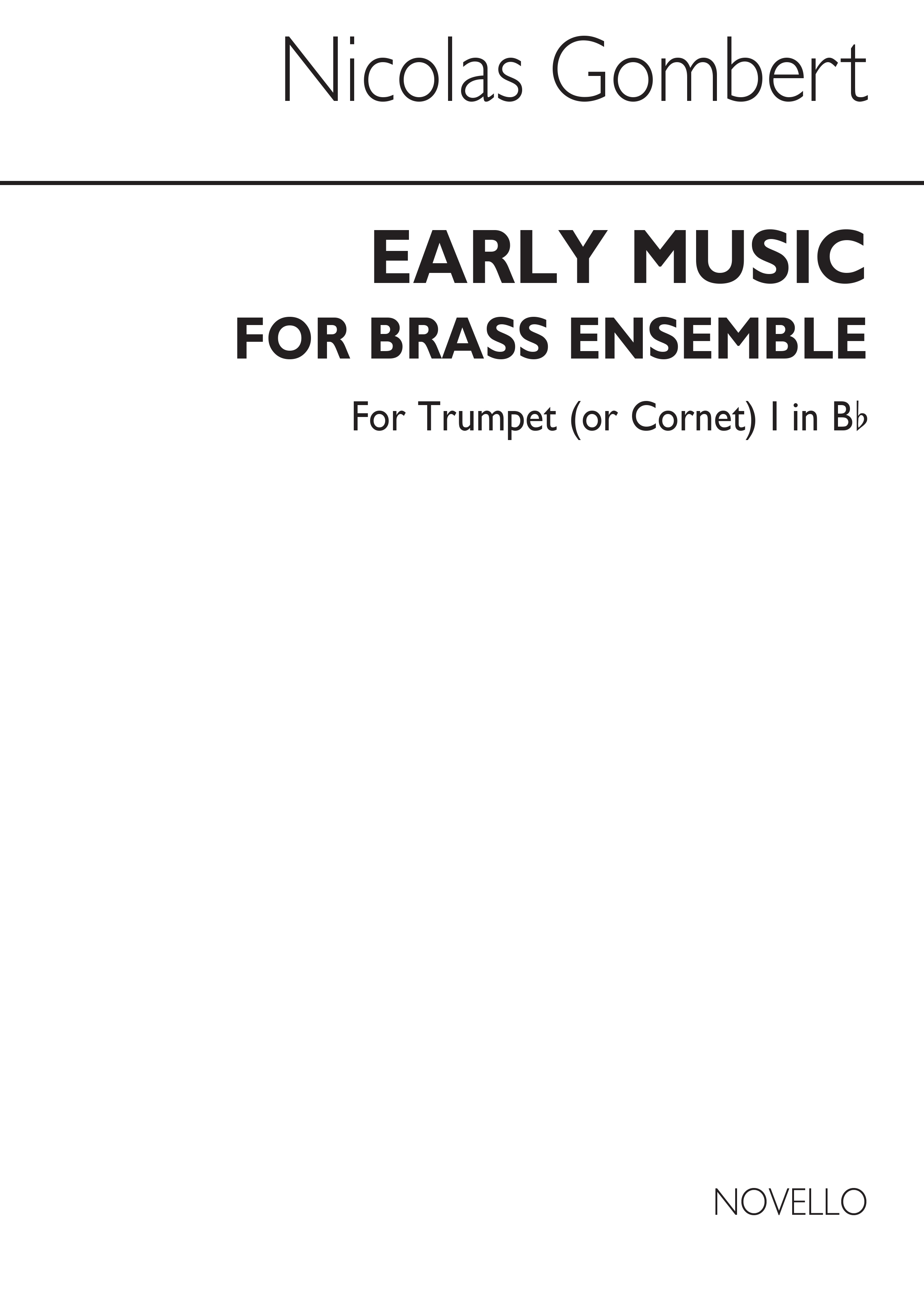 Lawson: Early Music For Brass Ensemble (Trumpet 1)