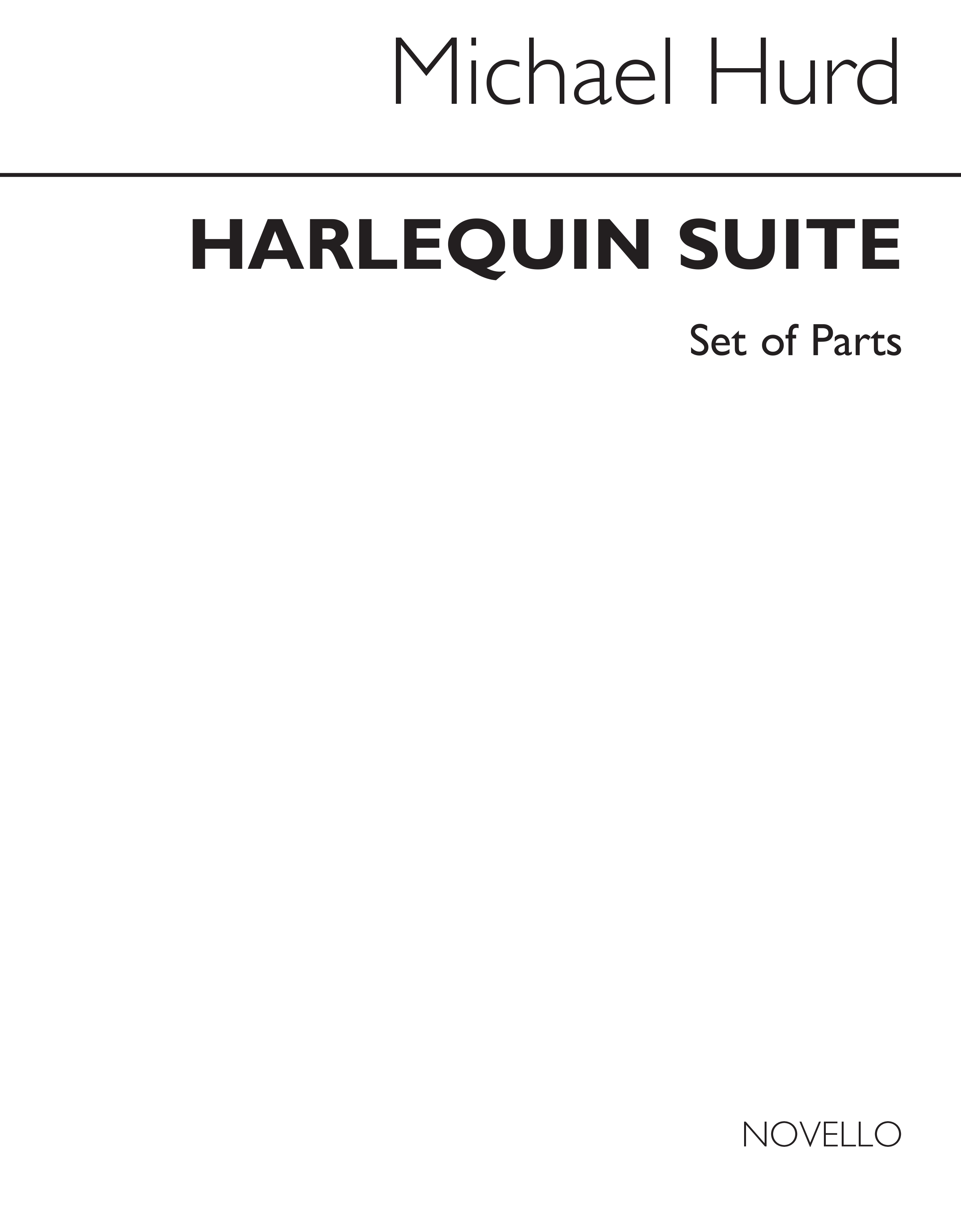 Michael Hurd: Harlequin Suite for Brass (Parts)