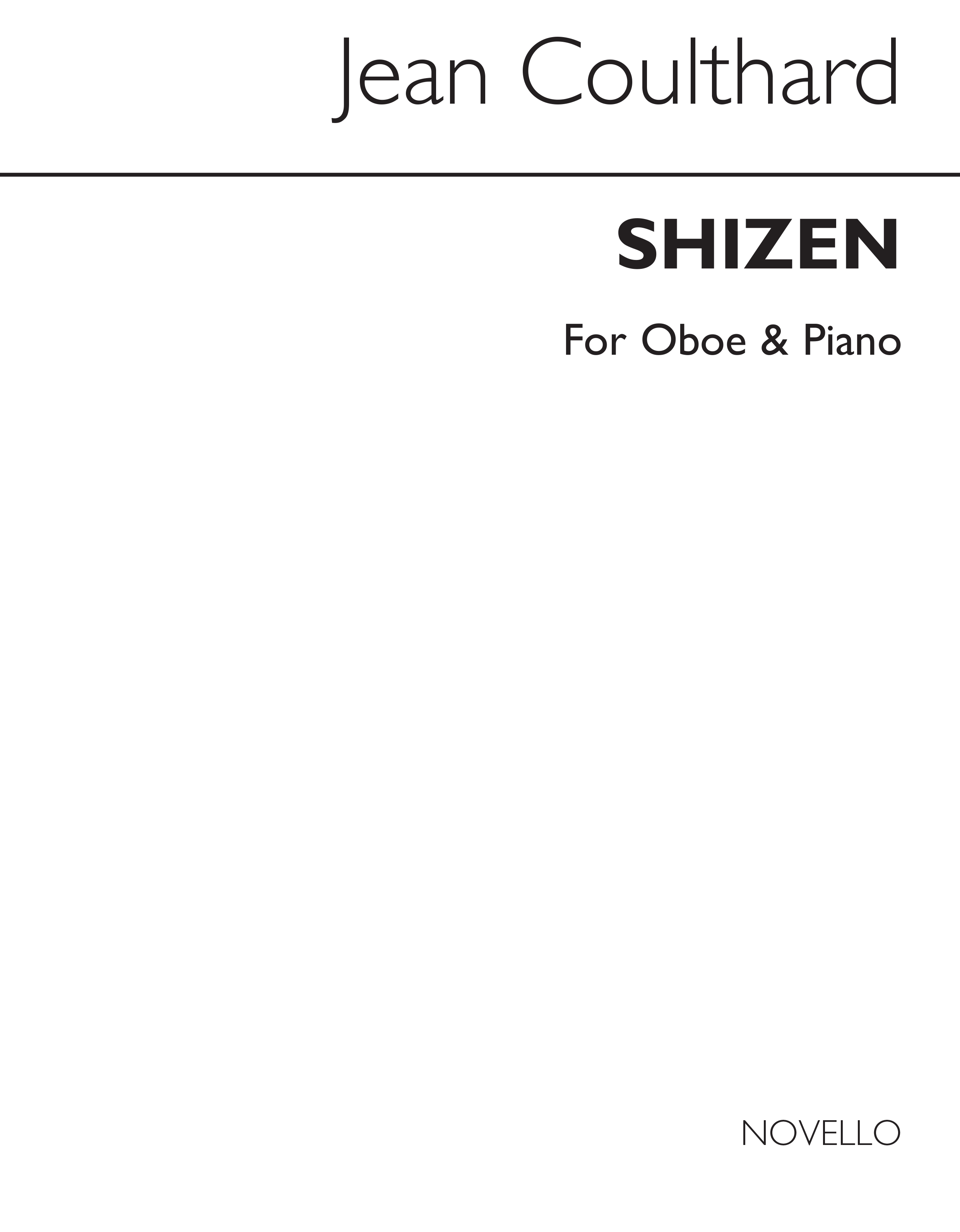 Coulthard: Shizen for Oboe with Piano