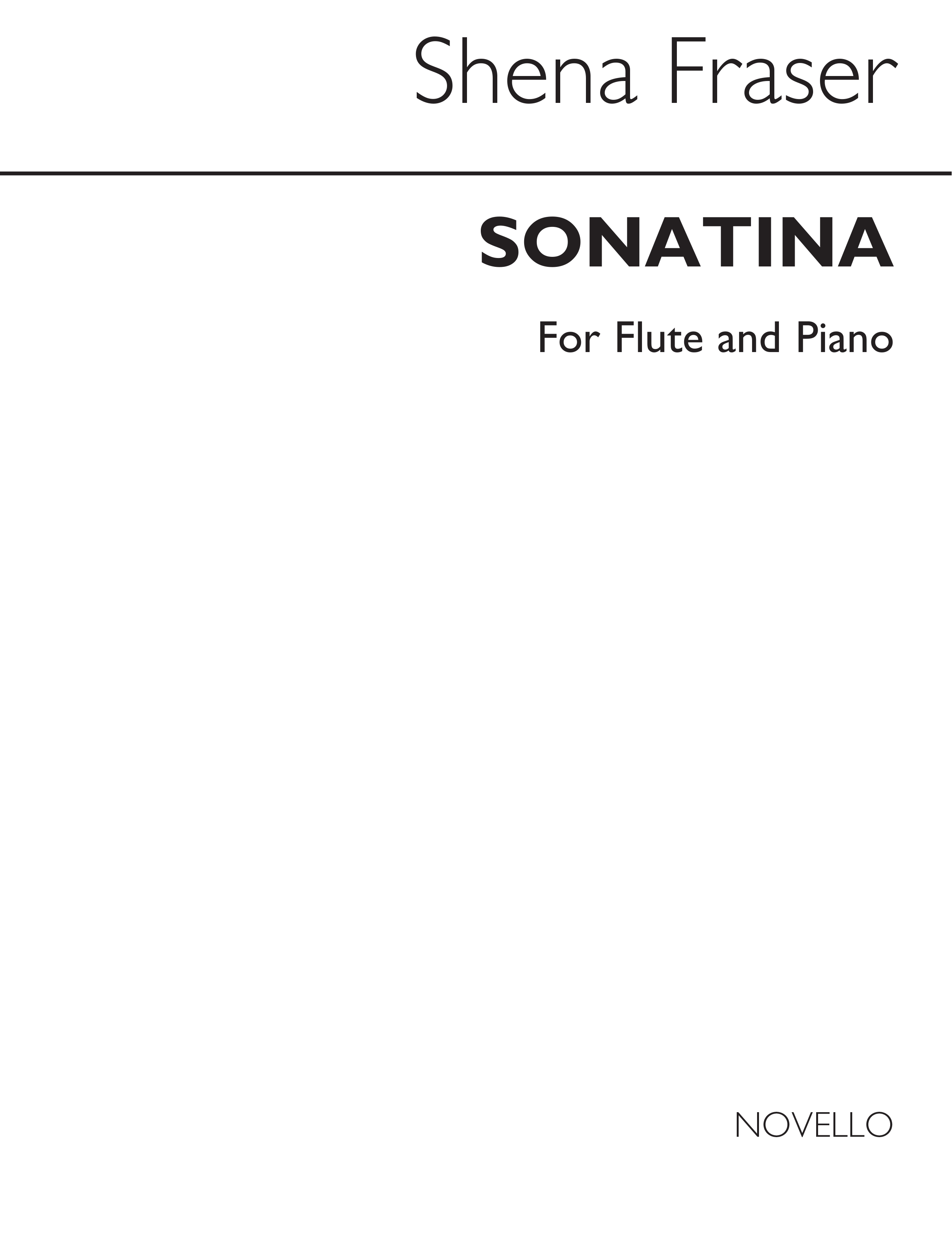 Fraser: Sonatina for Flute and Piano