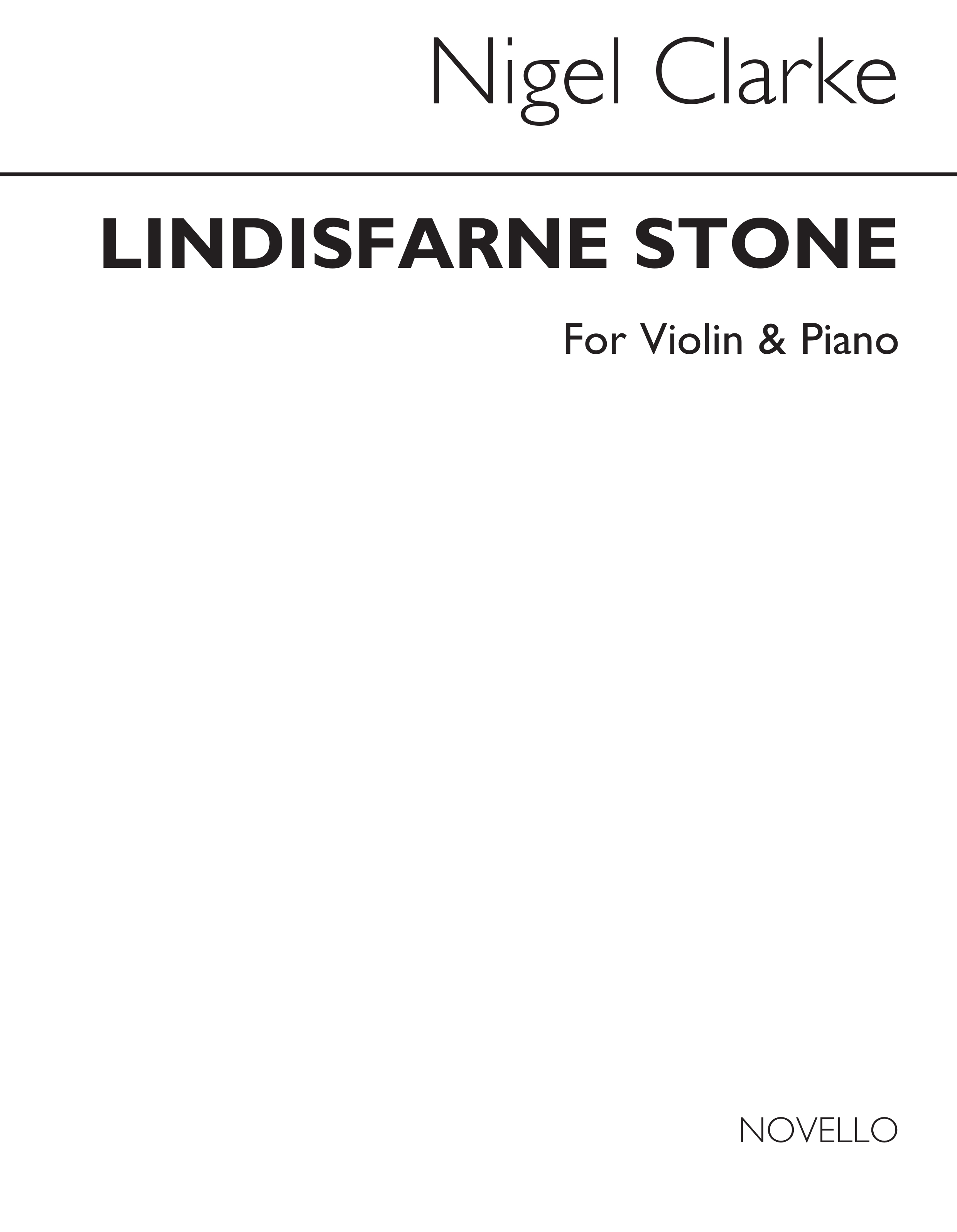 Clarke: Lindisfarne Stone for Violin and Piano