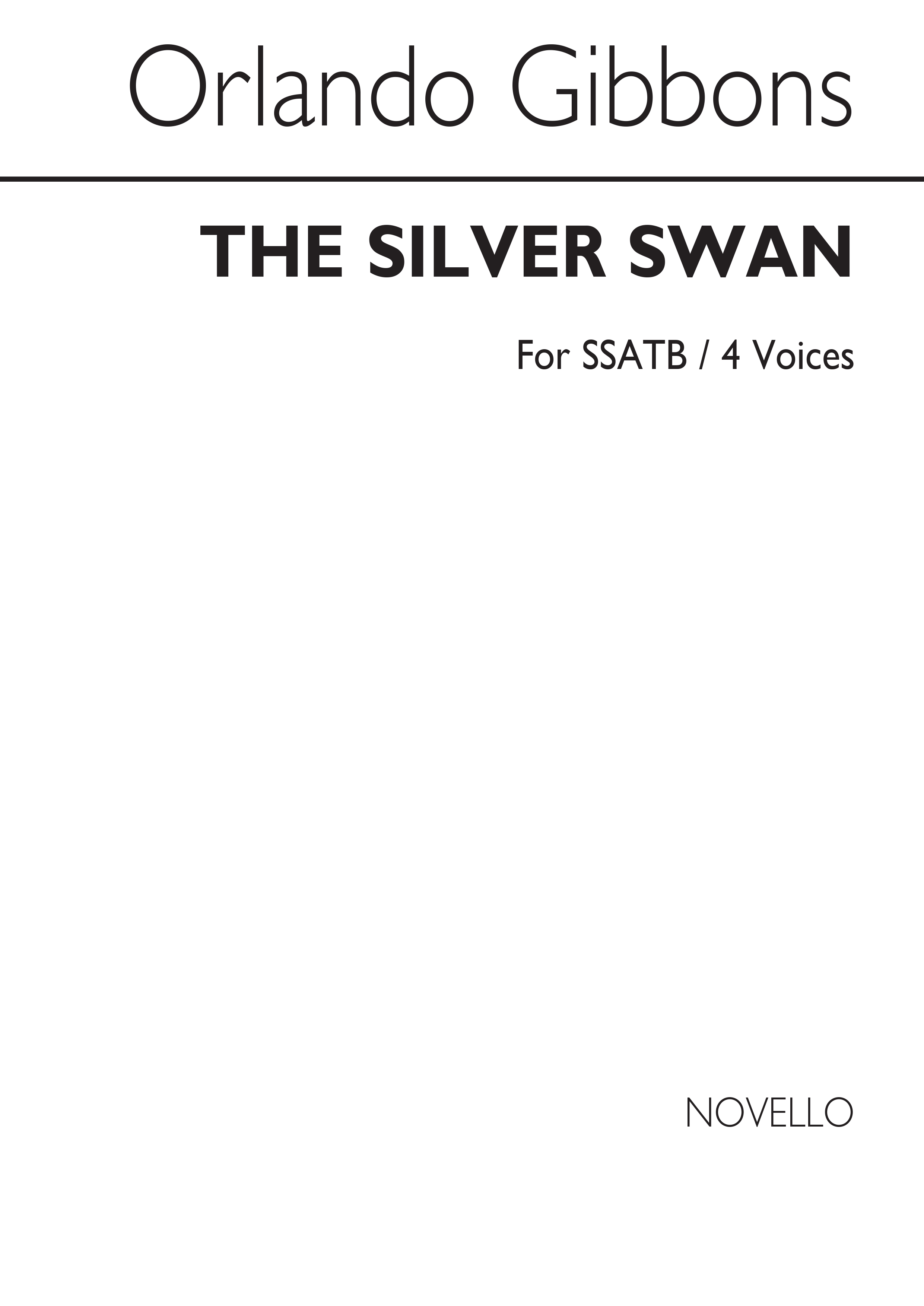 Orlando Gibbons: The Silver Swan, Aldrich: A Catch On Tobacco