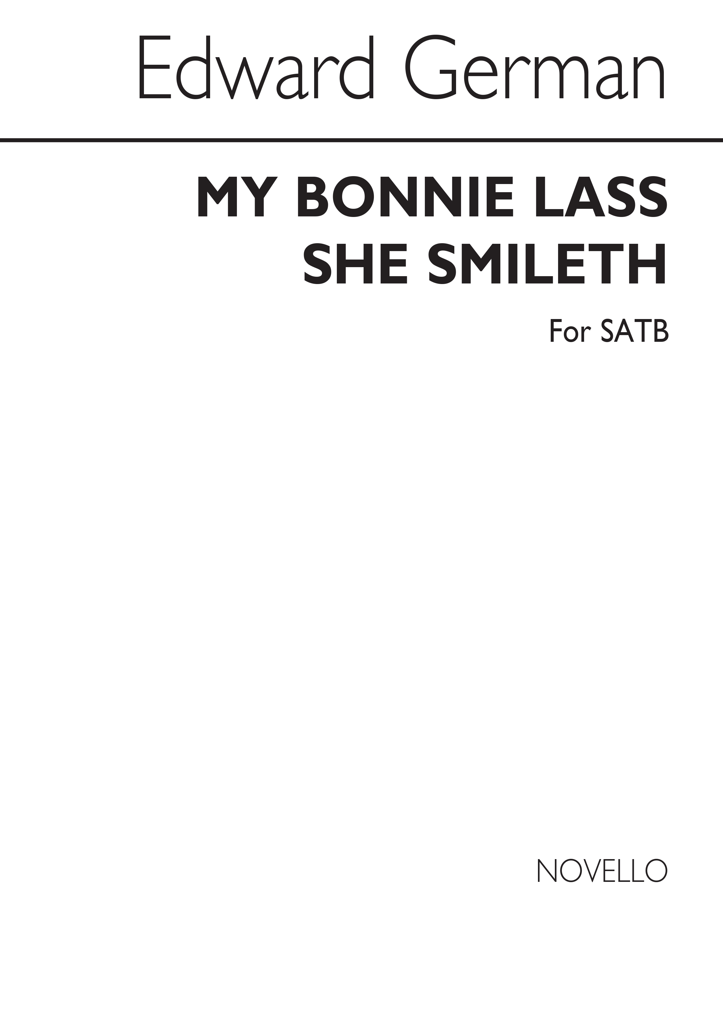 Edward German: My Bonnie Lass She Smileth