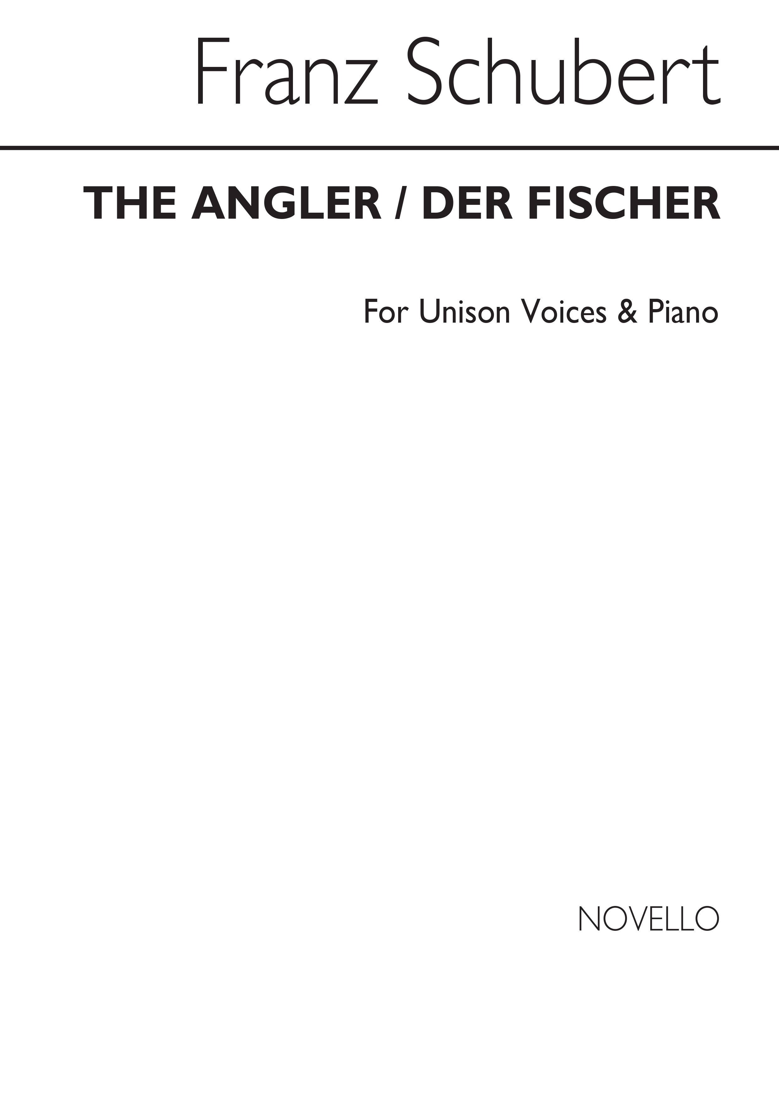 Schubert: Angler/Der Fischer (German/English) Unis