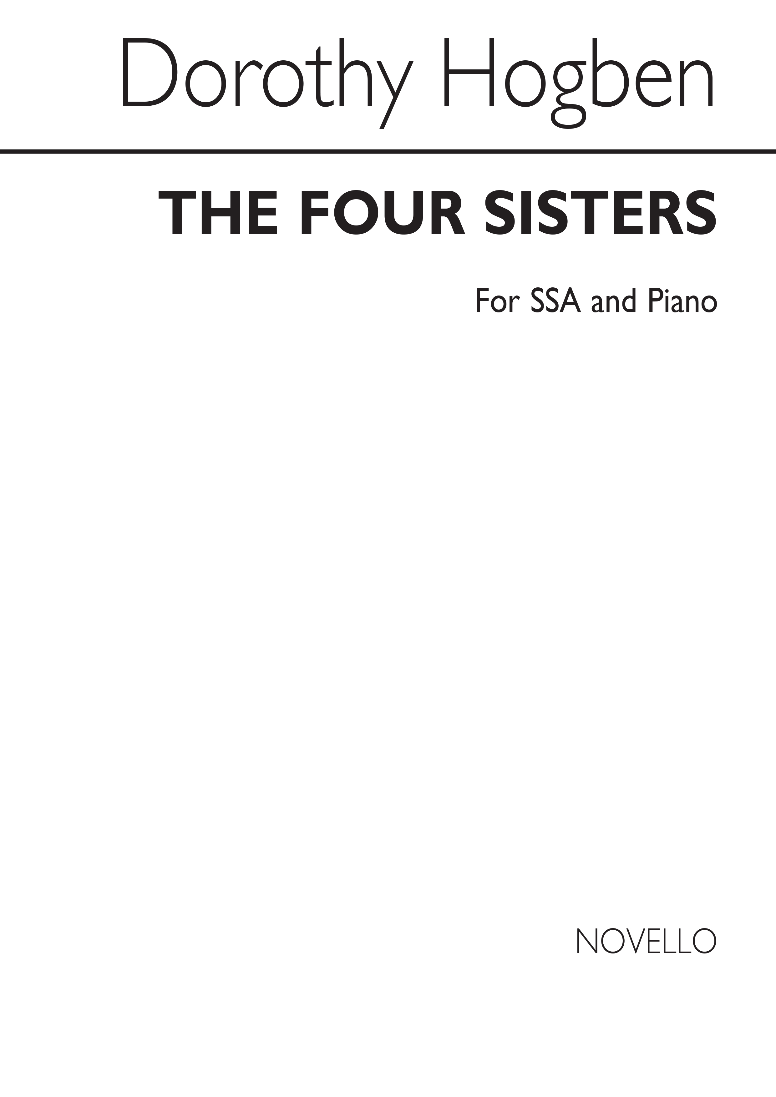 Hogben: Four Sisters for SSA