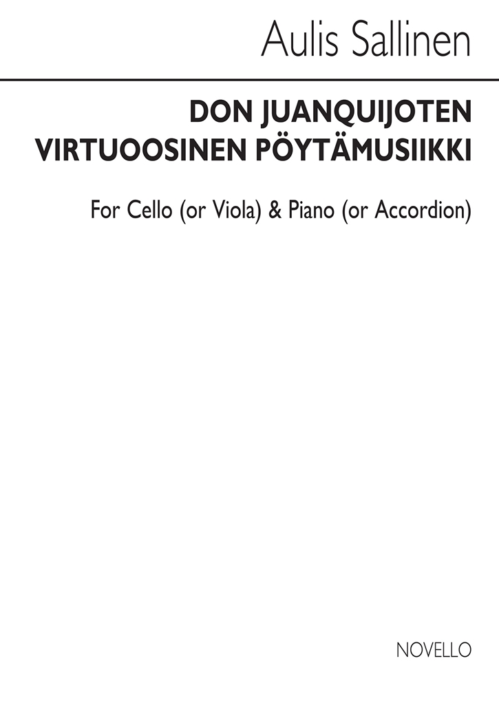 Aulis Sallinen: Don Juanquijoten Virtuoosinen Pytmusiikki (Die Virtuose Tafelm
