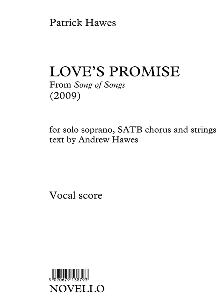 Patrick Hawes: Love's Promise (Song Of Songs)