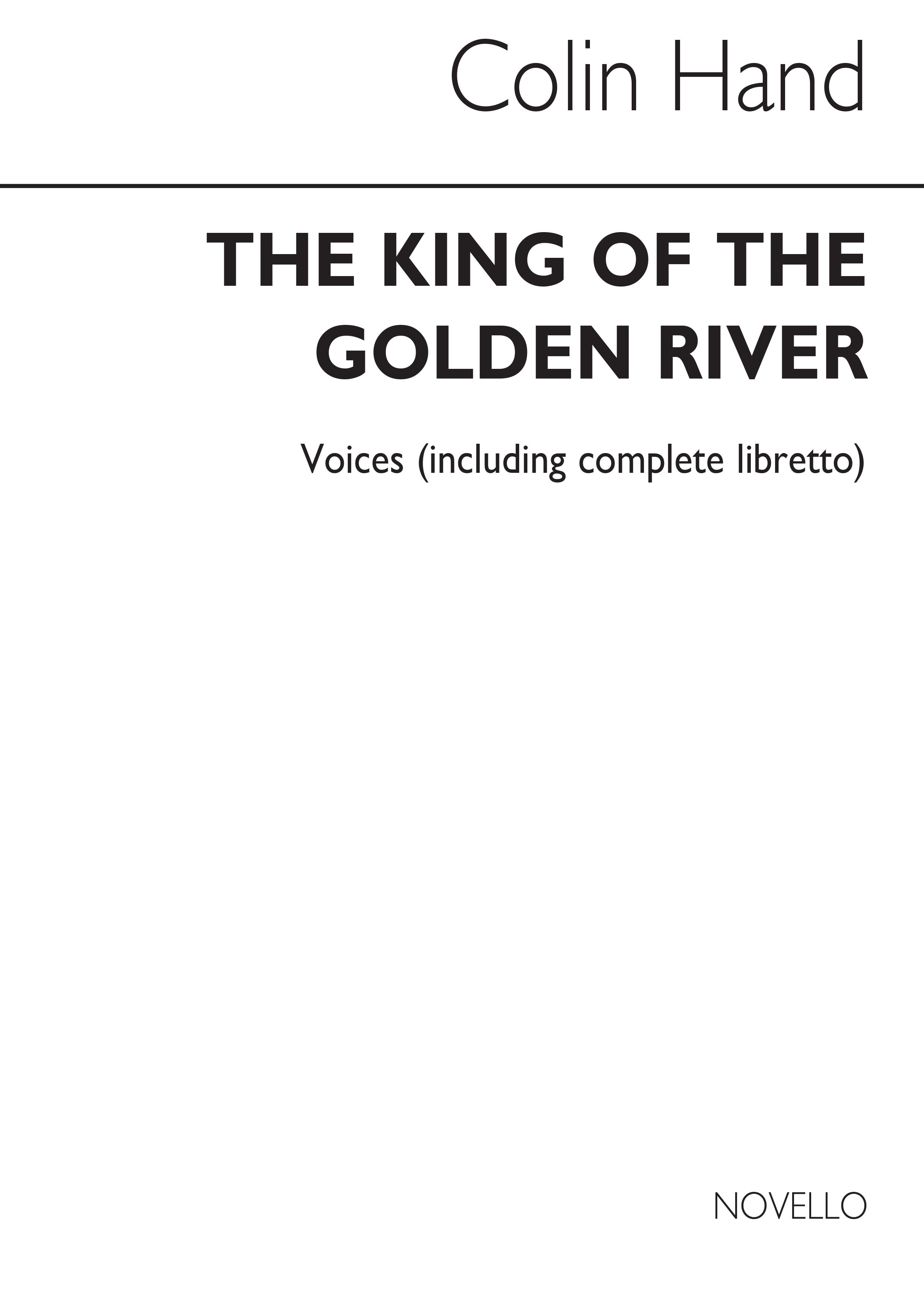 Hand: King Of The Golden River (Voice/Libretto)