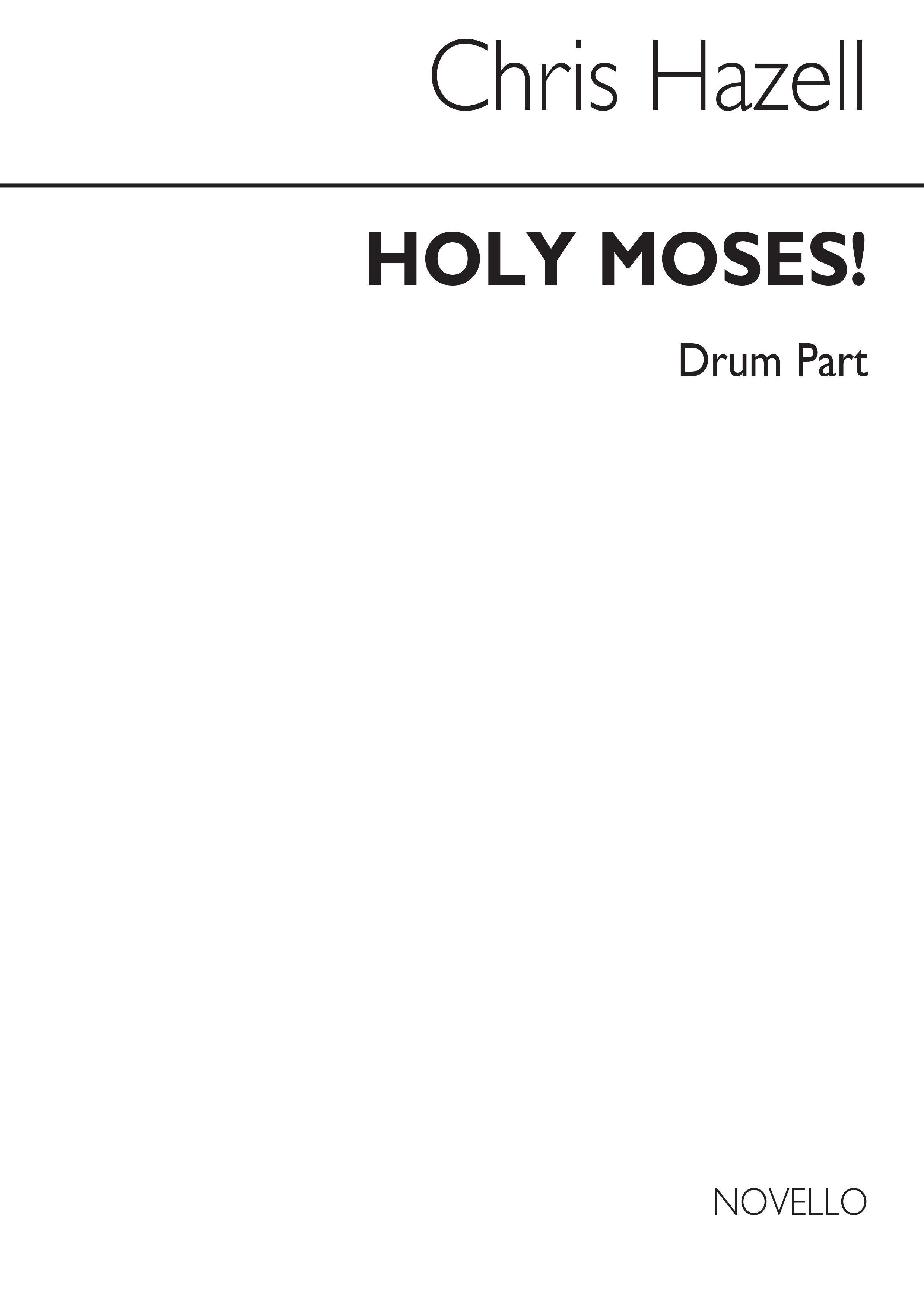 Chris Hazell: Holy Moses (Drum Part)