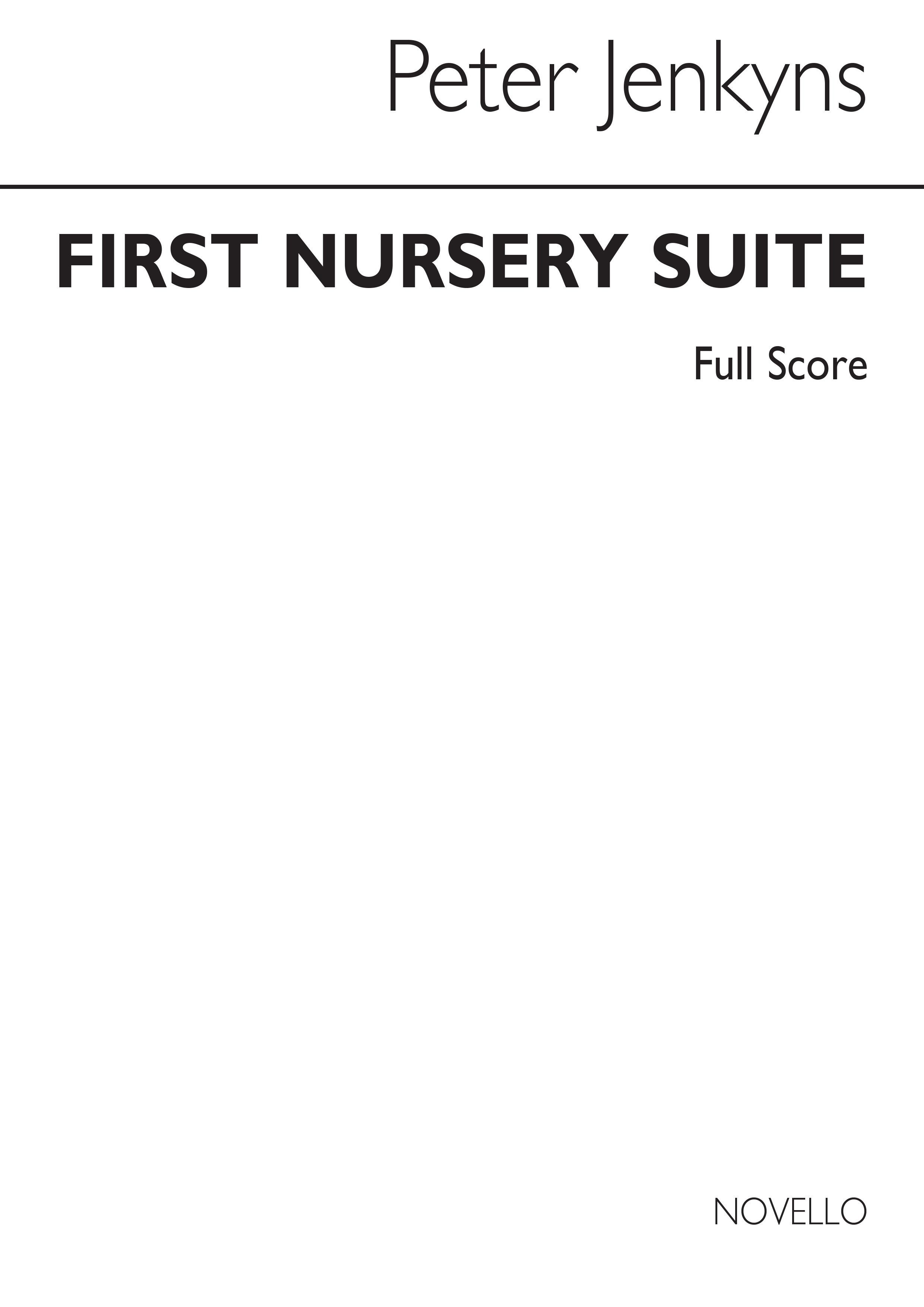 Jenkyns: First Nursery Suite for Clarinet Ensemble (Score)