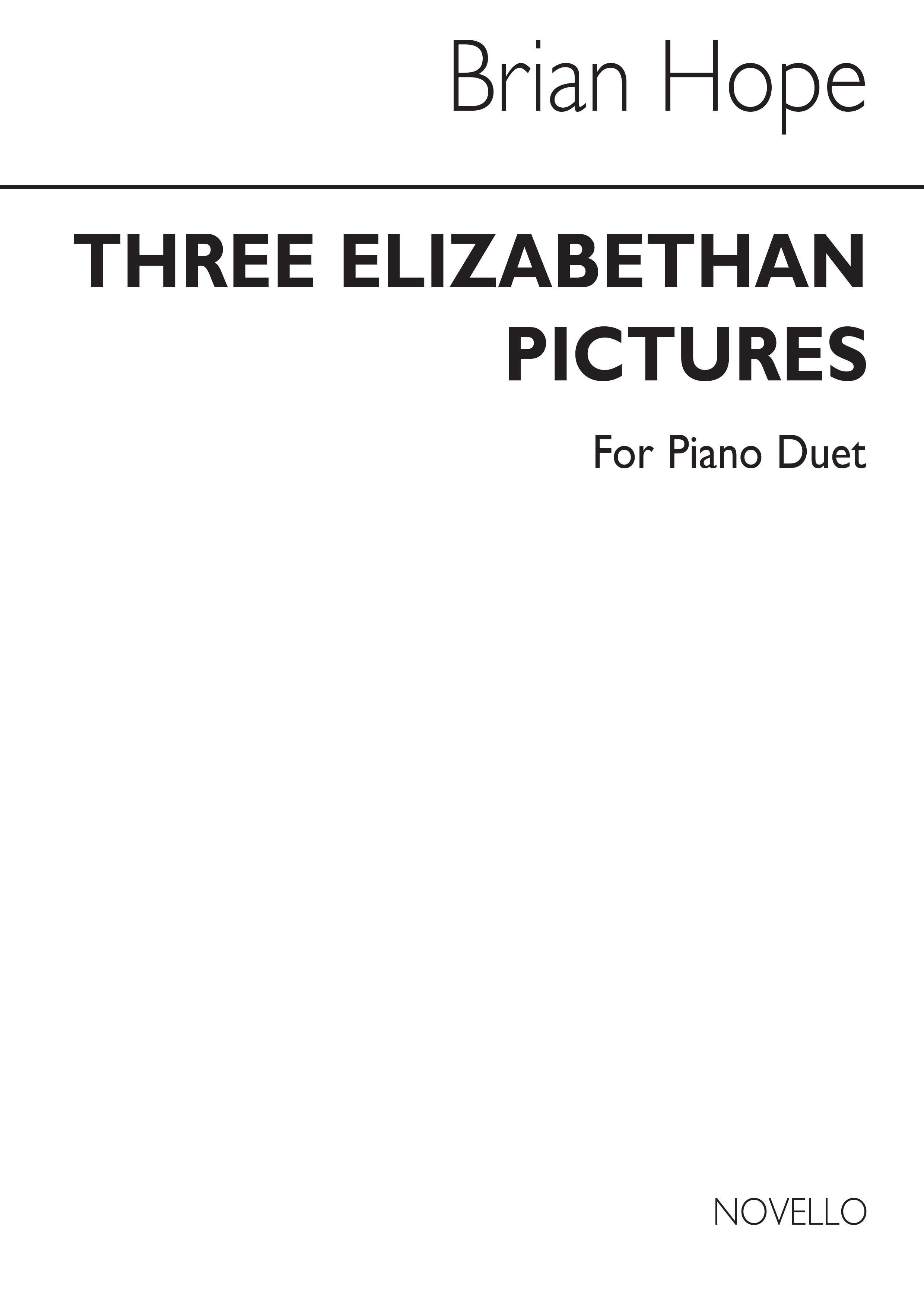 Brian Hope: Three Elizabethan Pictures