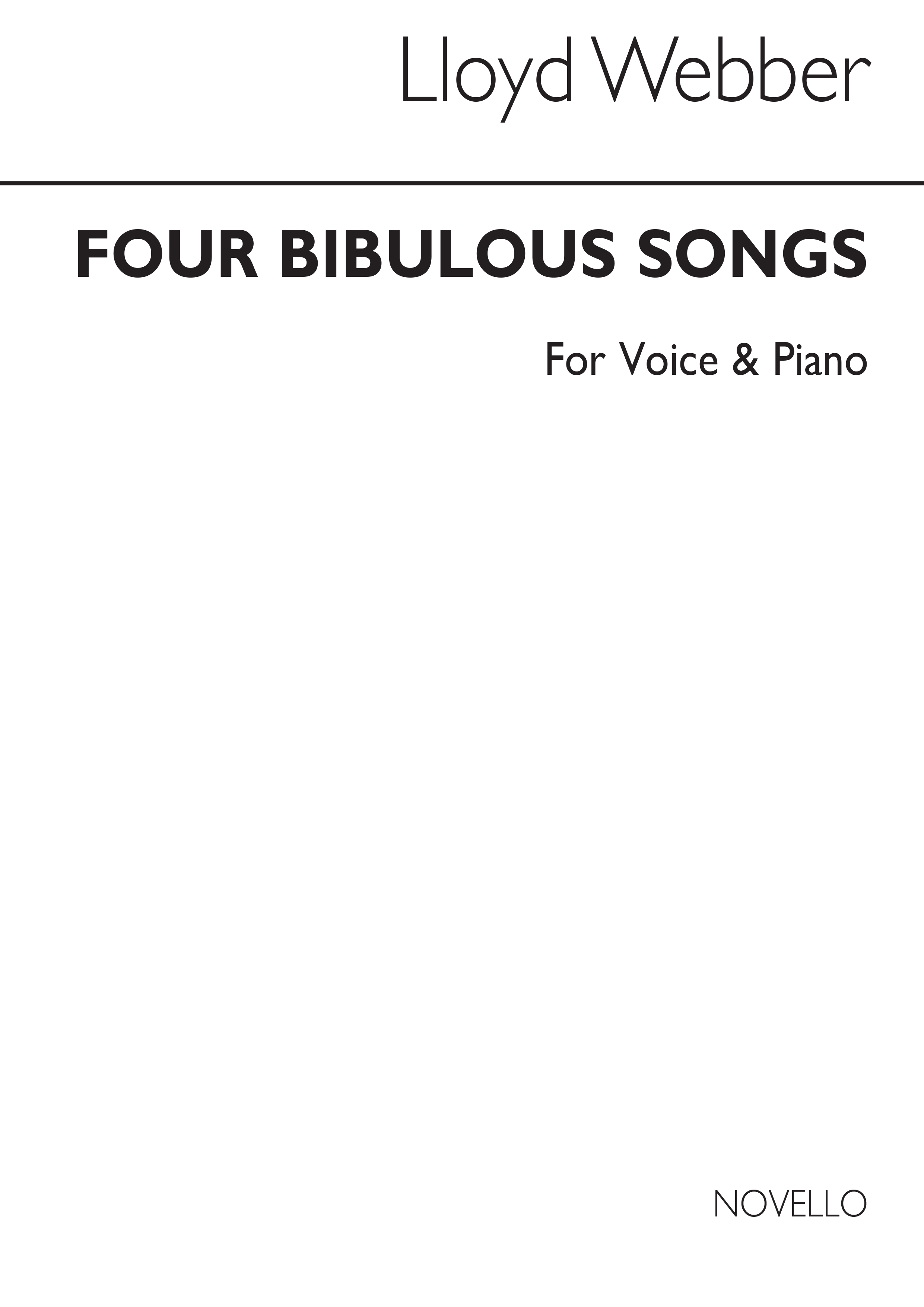 W.S Lloyd Webber: Four Bibulous Songs
