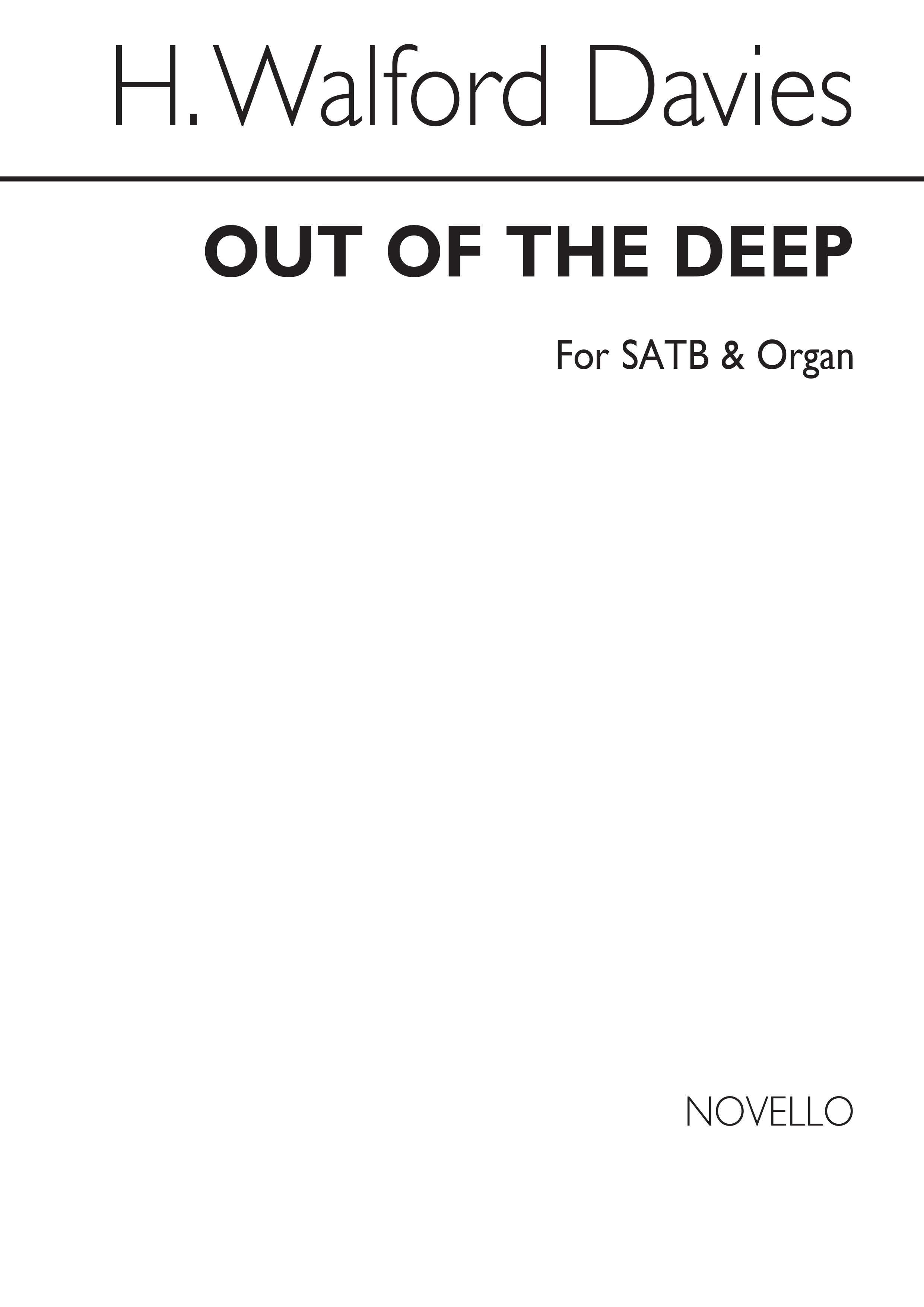 Walford Davies: Out Of The Deep