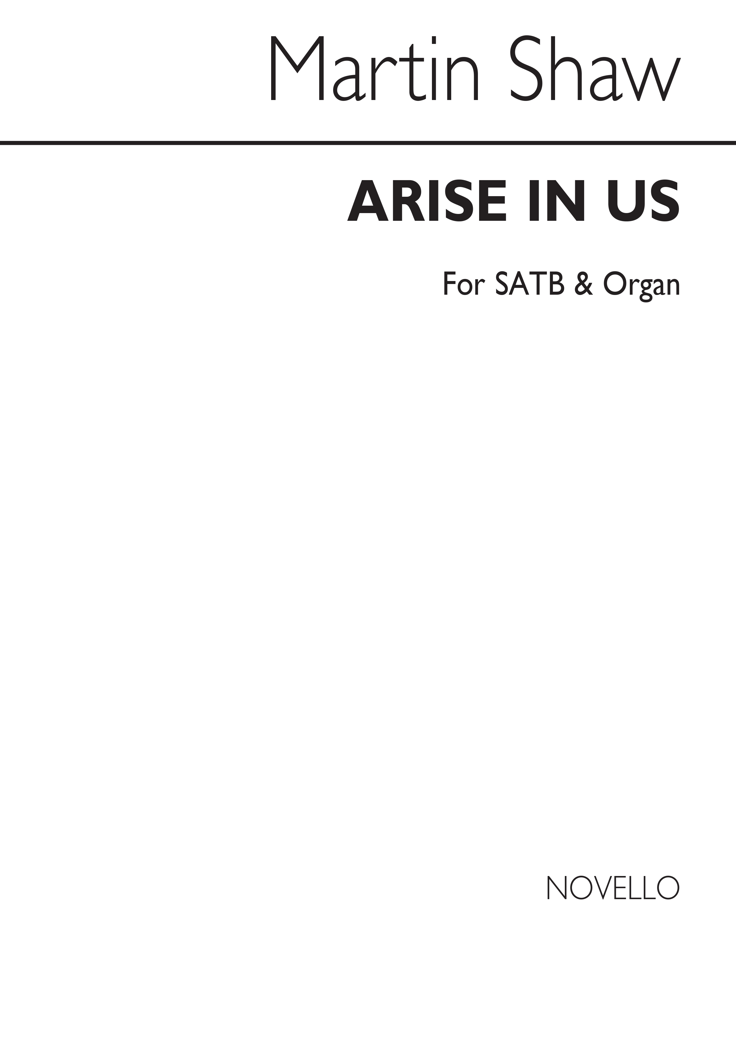 Martin Shaw: Arise In Us