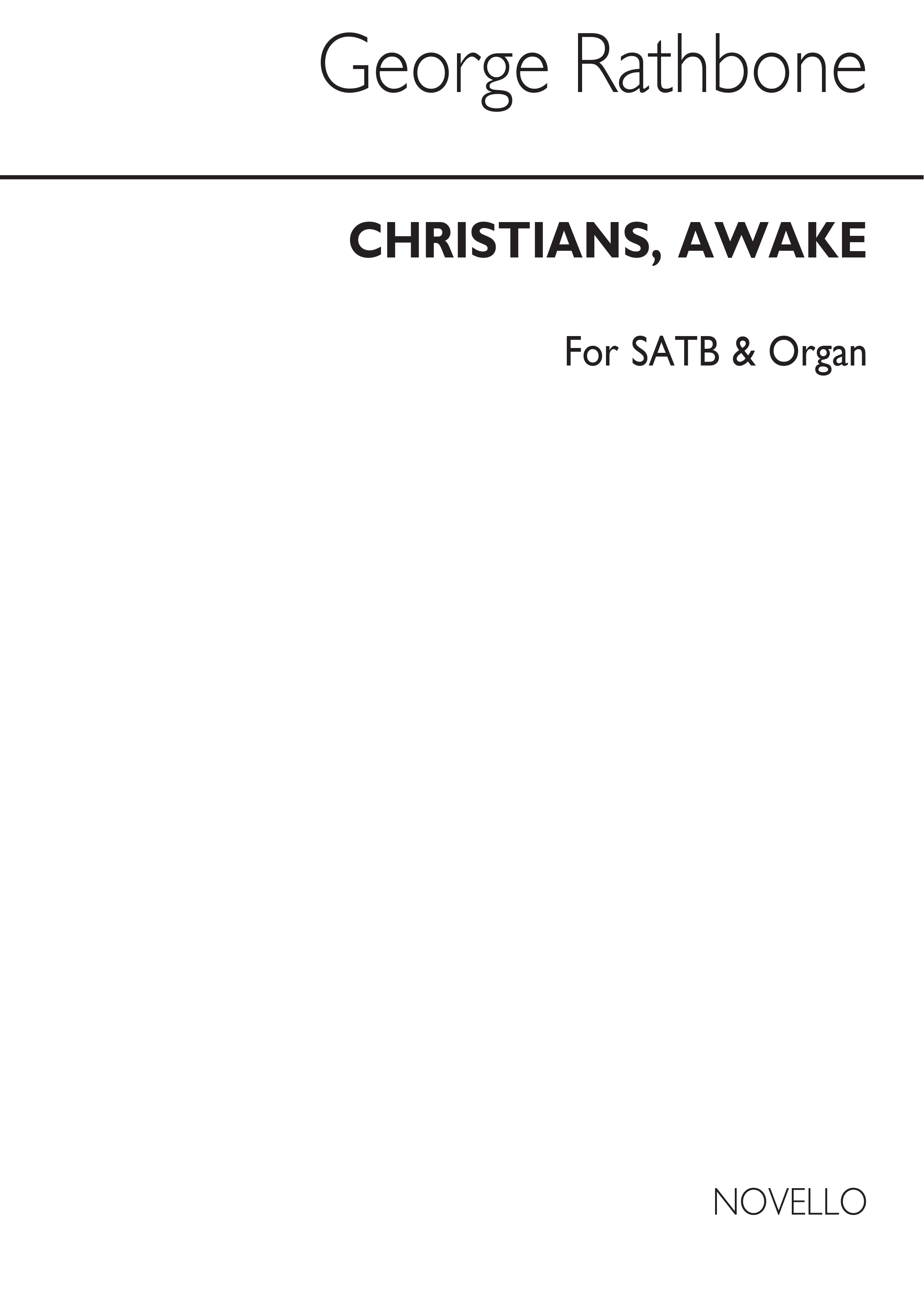 George Rathbone: Christians Awake