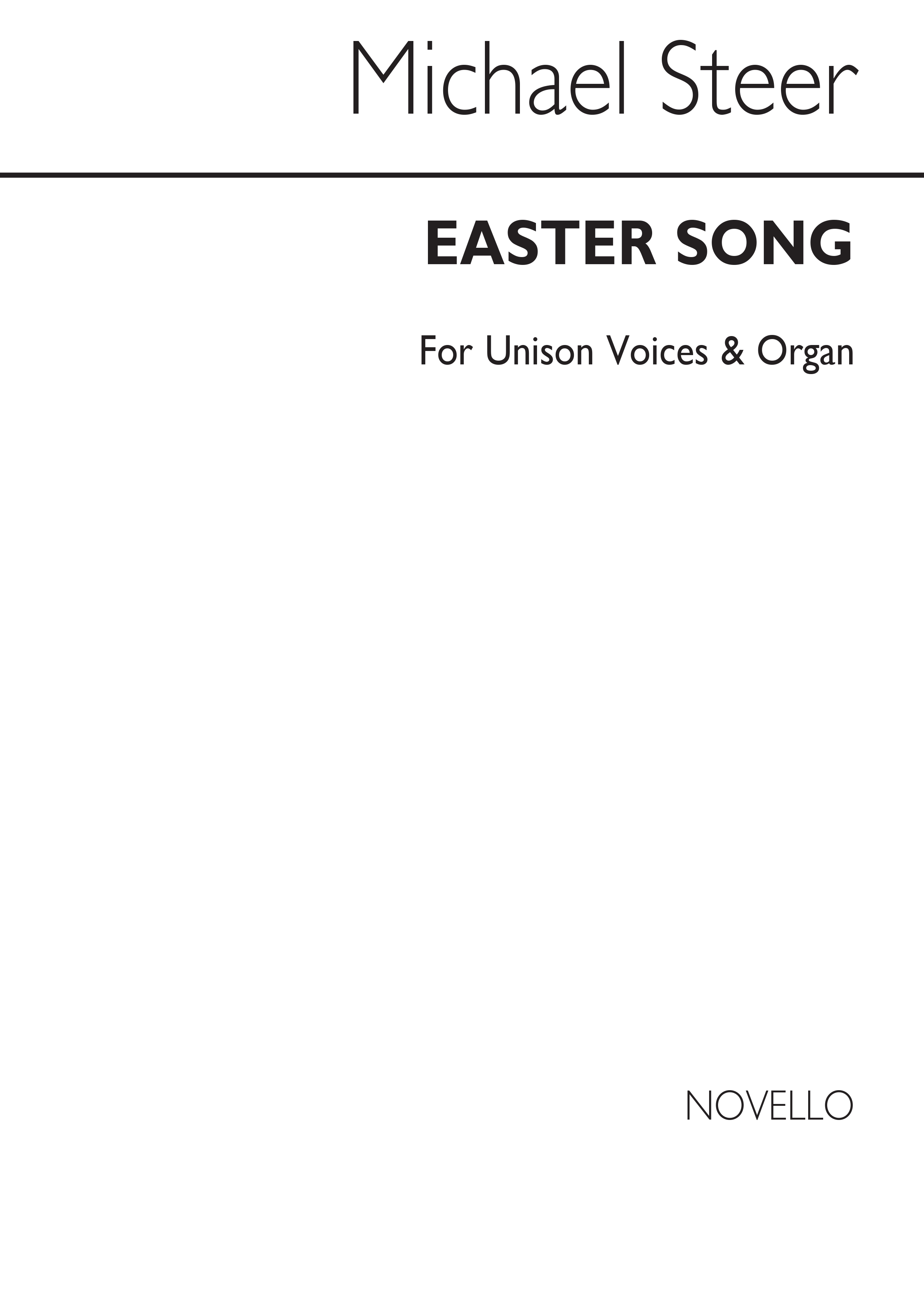 Steer: Easter Song for Unison Voices