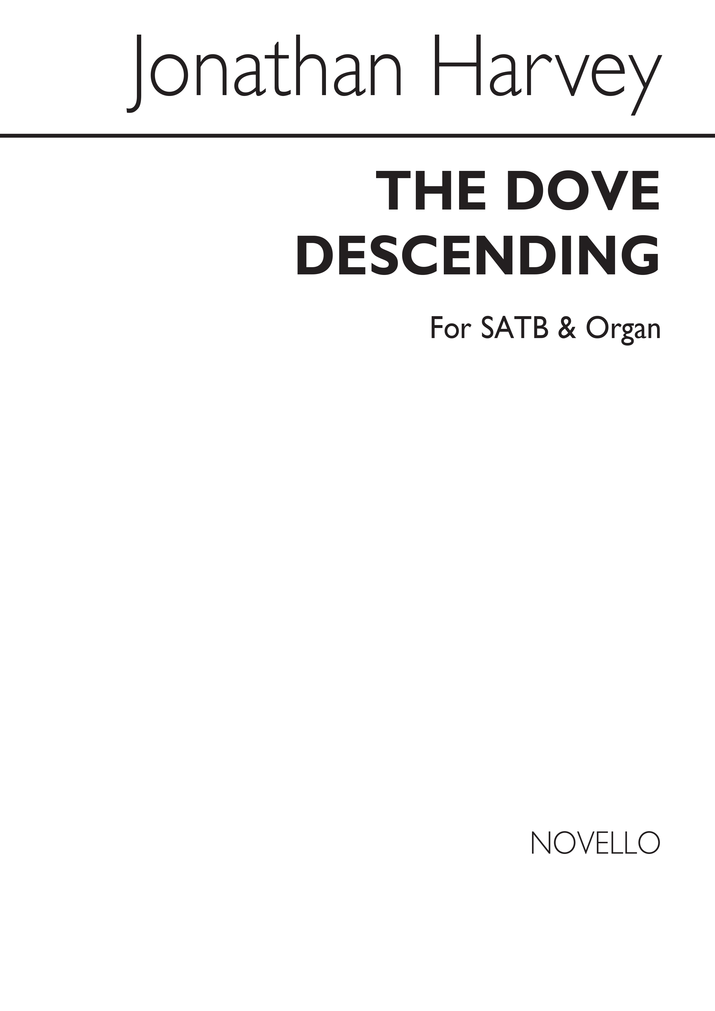 Jonathan Harvey: Dove Descending