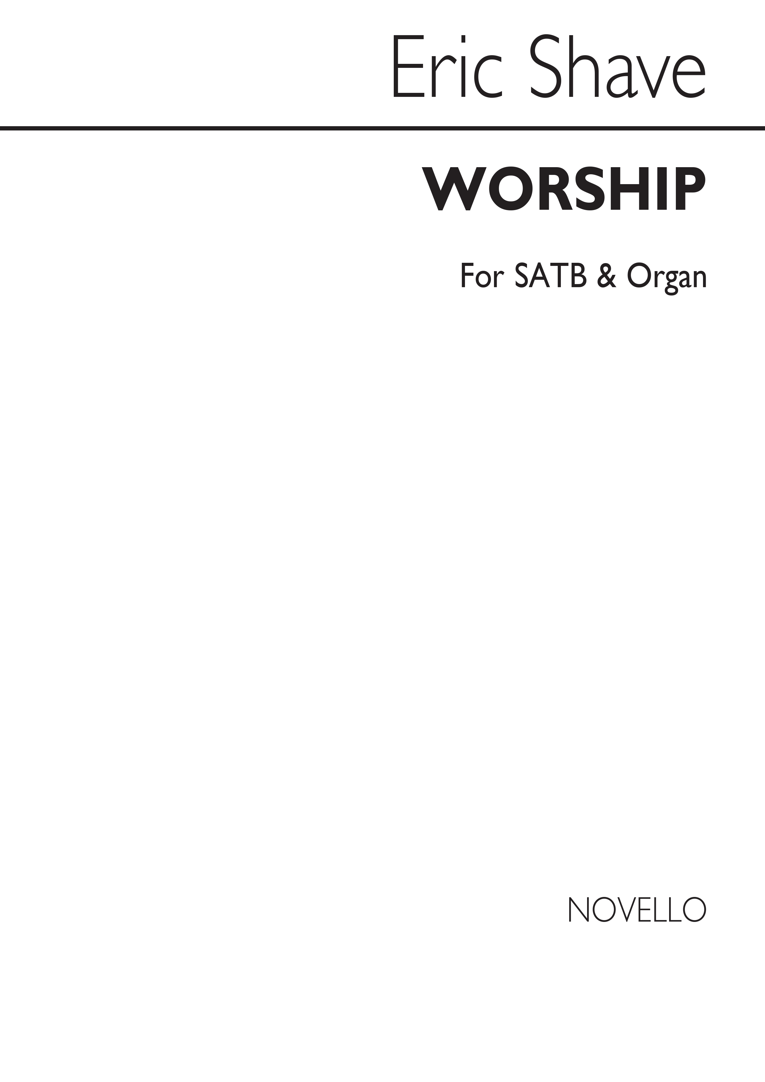 Shave: Worship for SATB Chorus