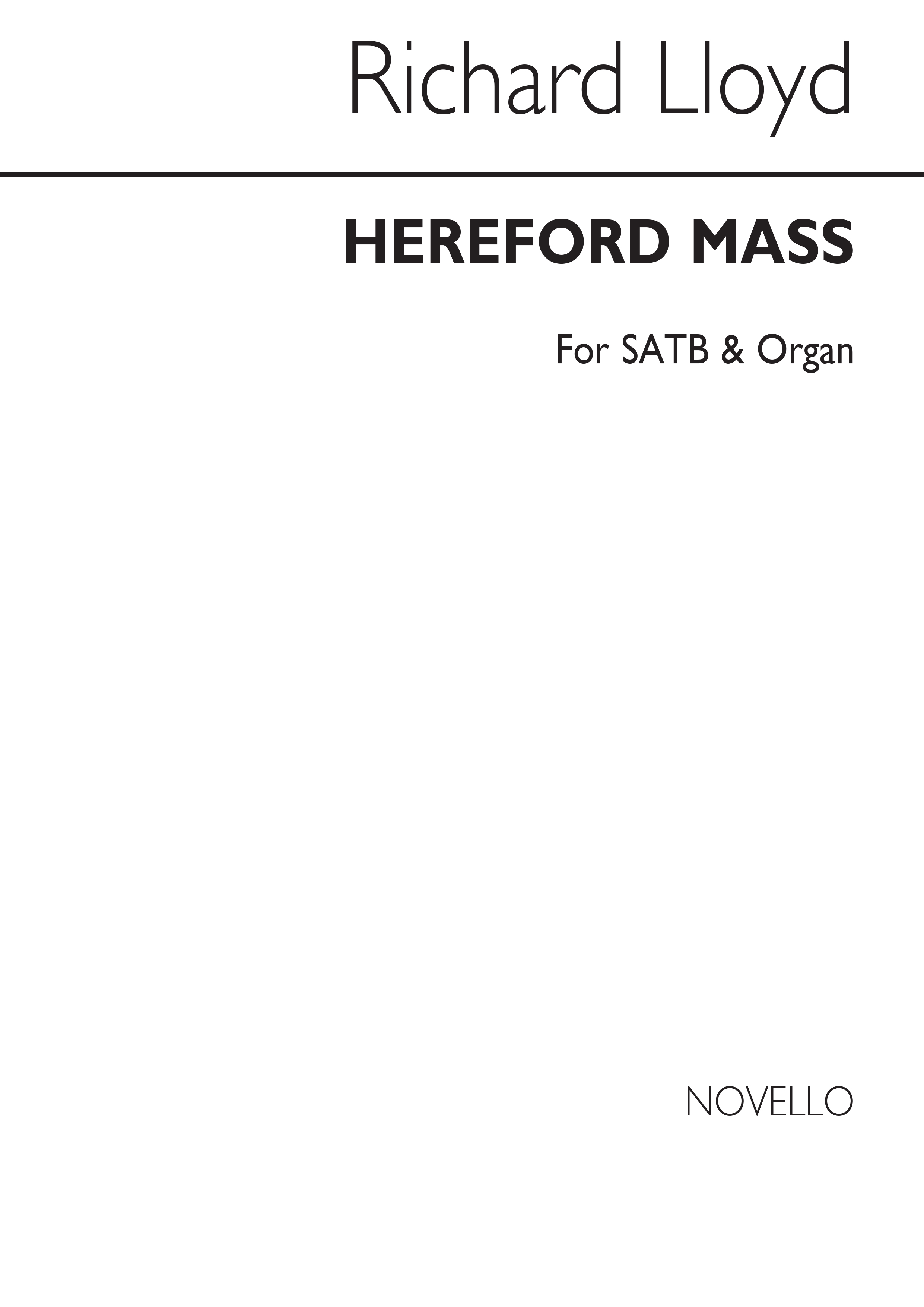 Richard Lloyd: Hereford Mass