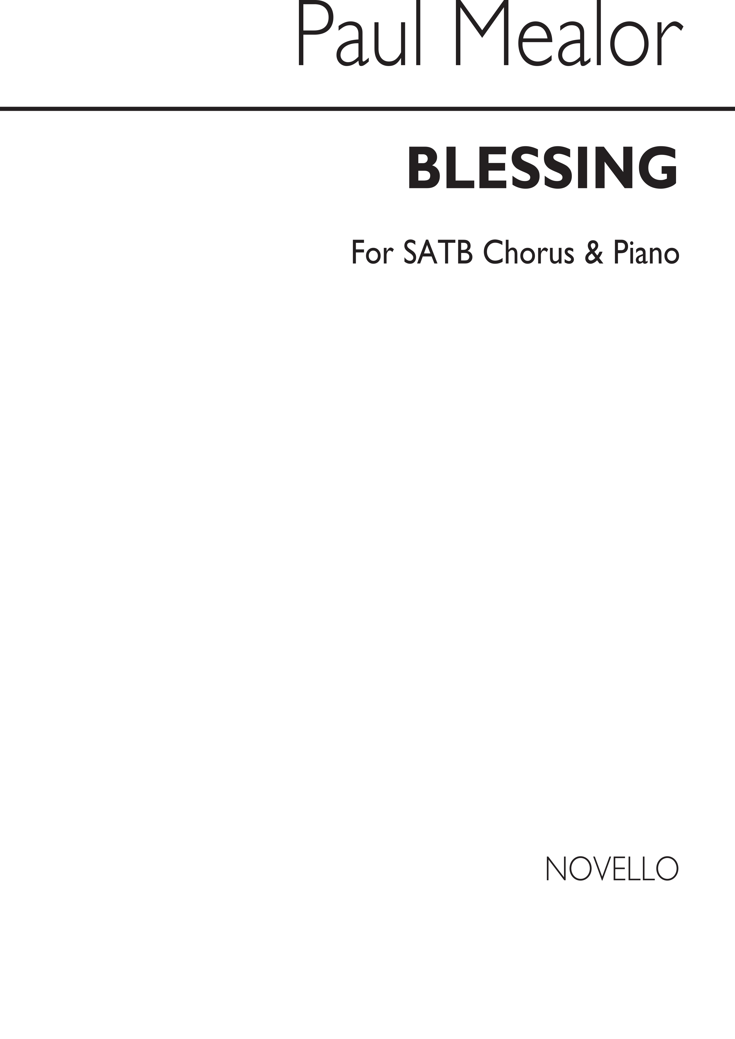 Paul Mealor: Blessing