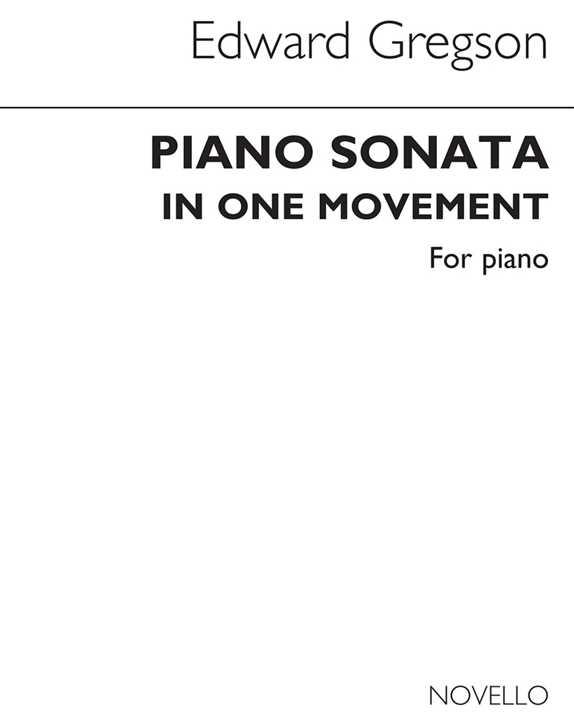 Gregson: Piano Sonata