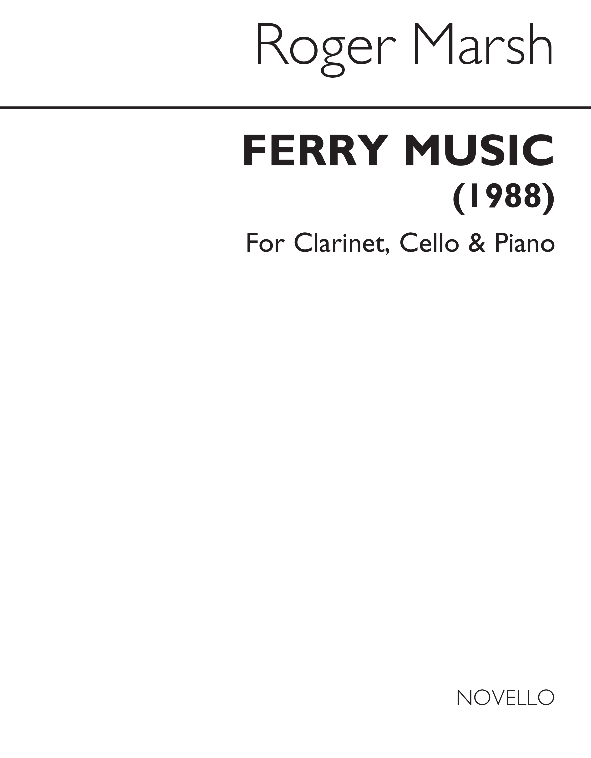 Marsh: Ferry Music (Score and Parts)