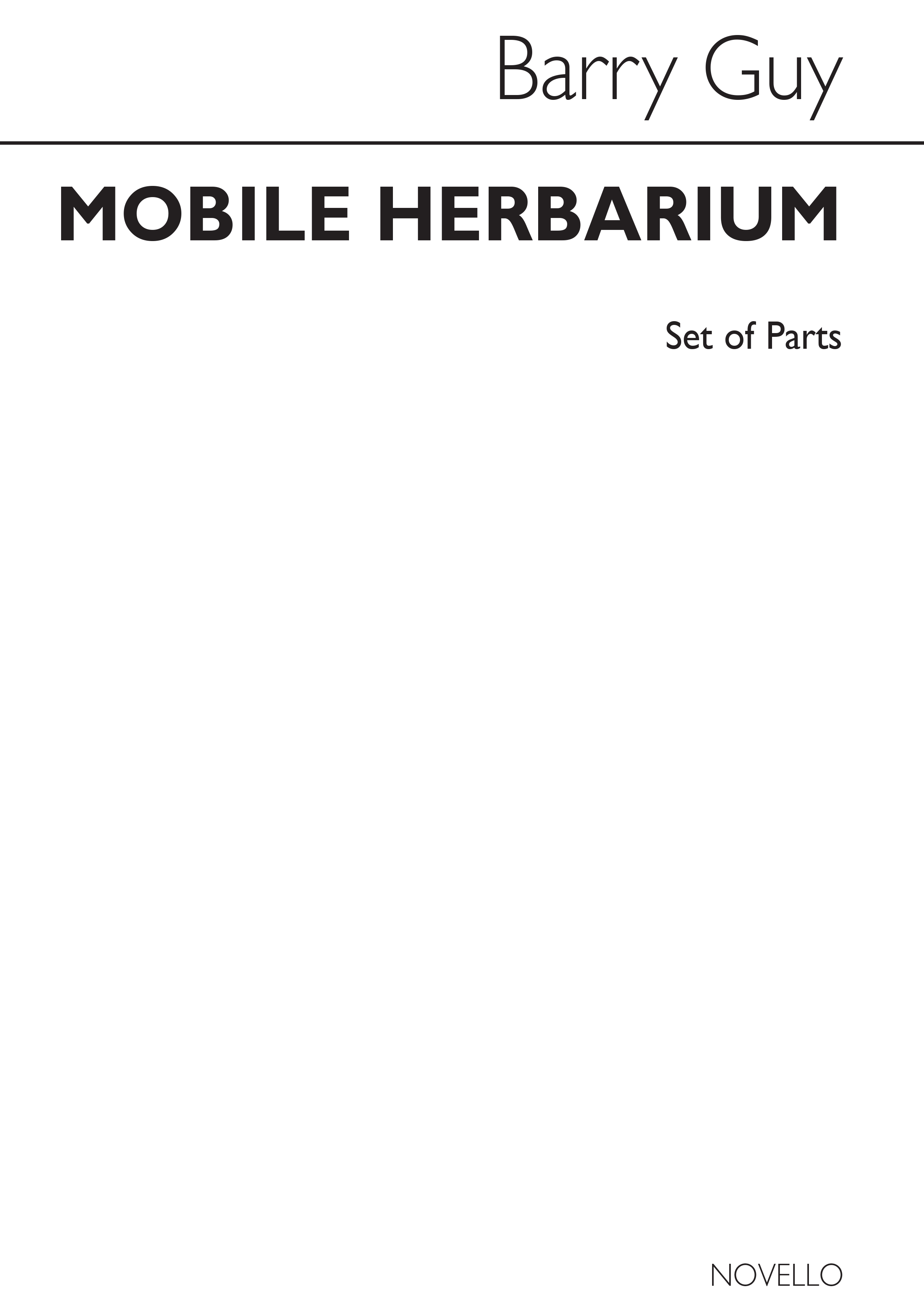 Guy: Mobile Herbarium (Parts)