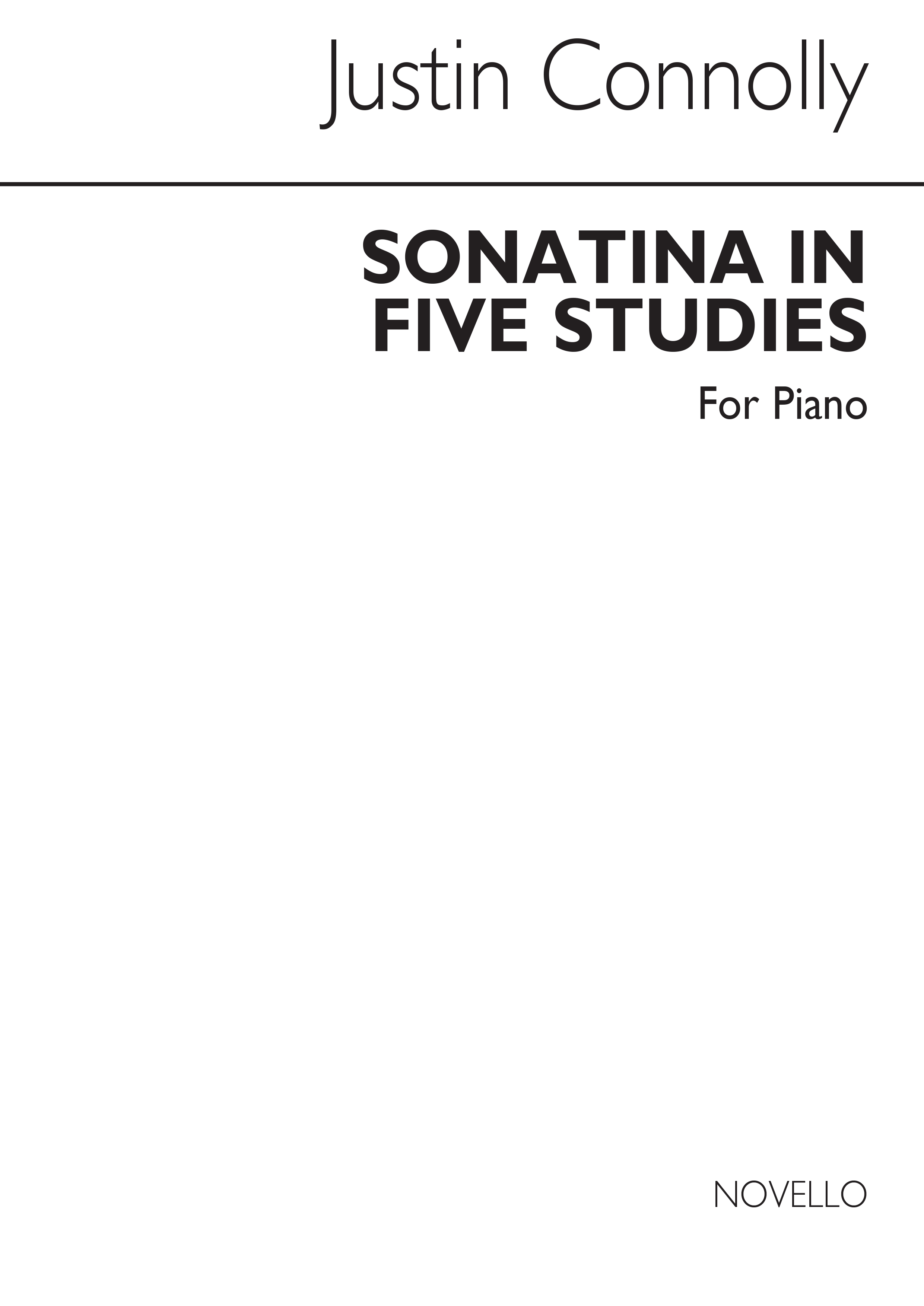 Connolly: Sonatina In 5 Studies for Piano