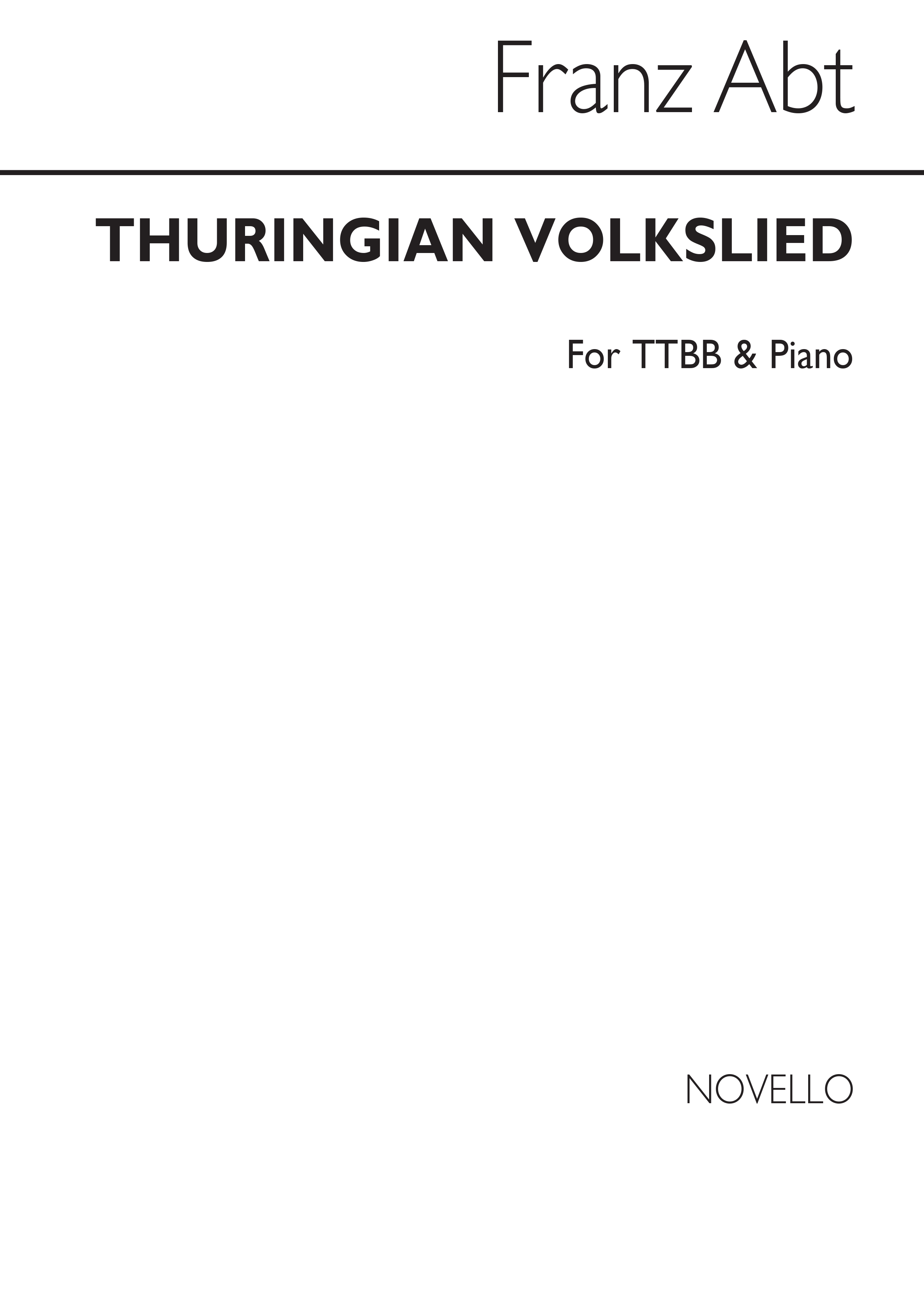 Thuringian Volkslied (arr. Abt)