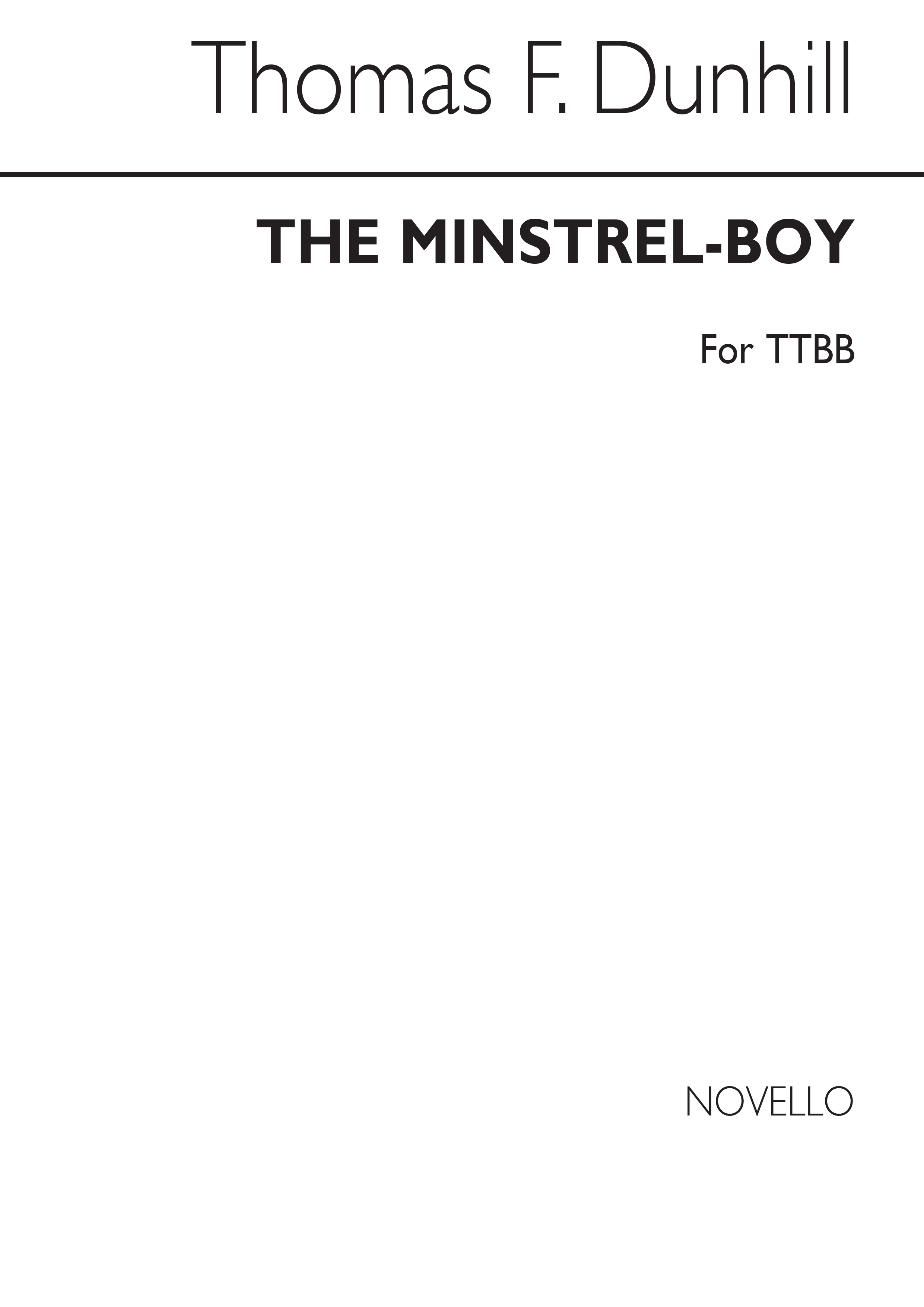 Dunhill, T The Minstrel-boy Ttbb