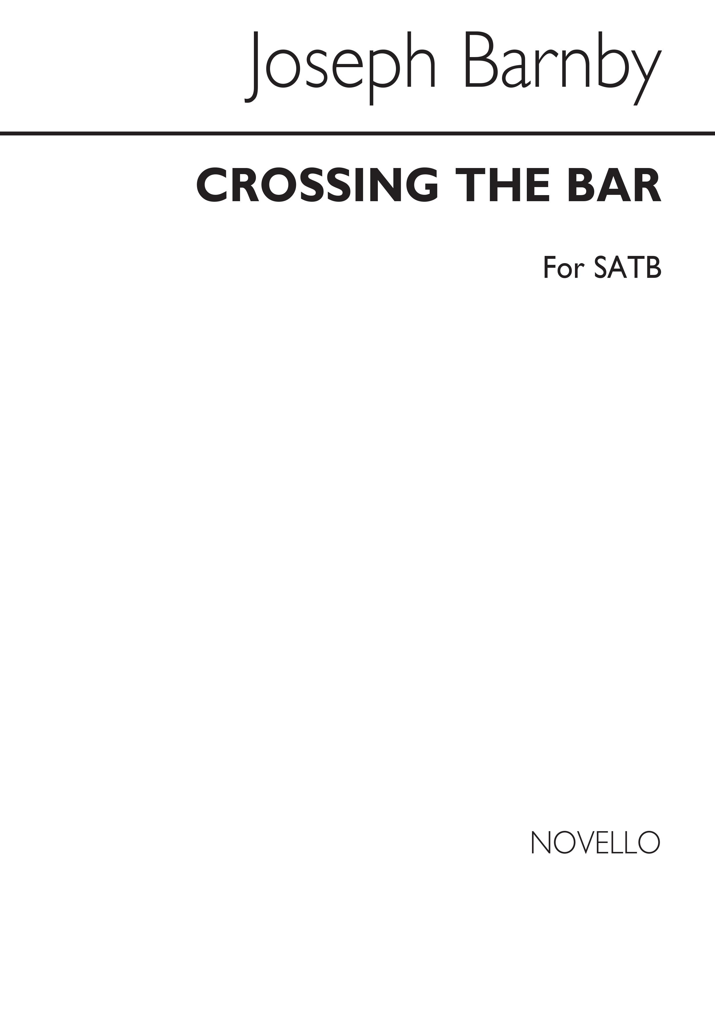 Joseph Barnby: Crossing The Bar