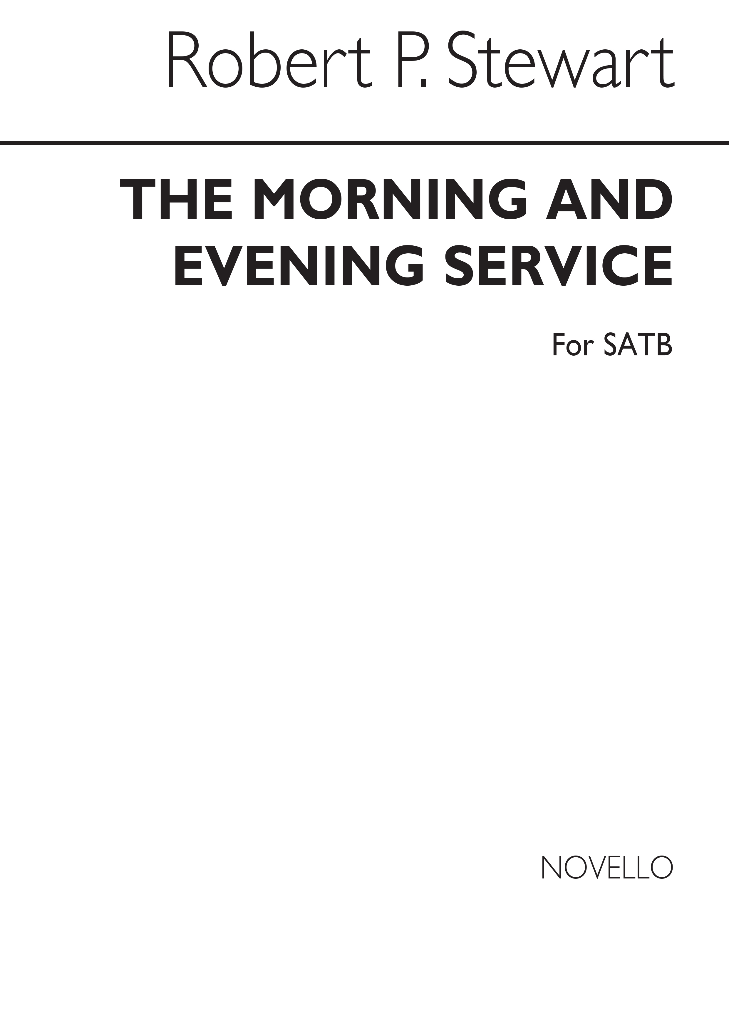 Robert Prescott Stewart: Morning And Evening Service In G