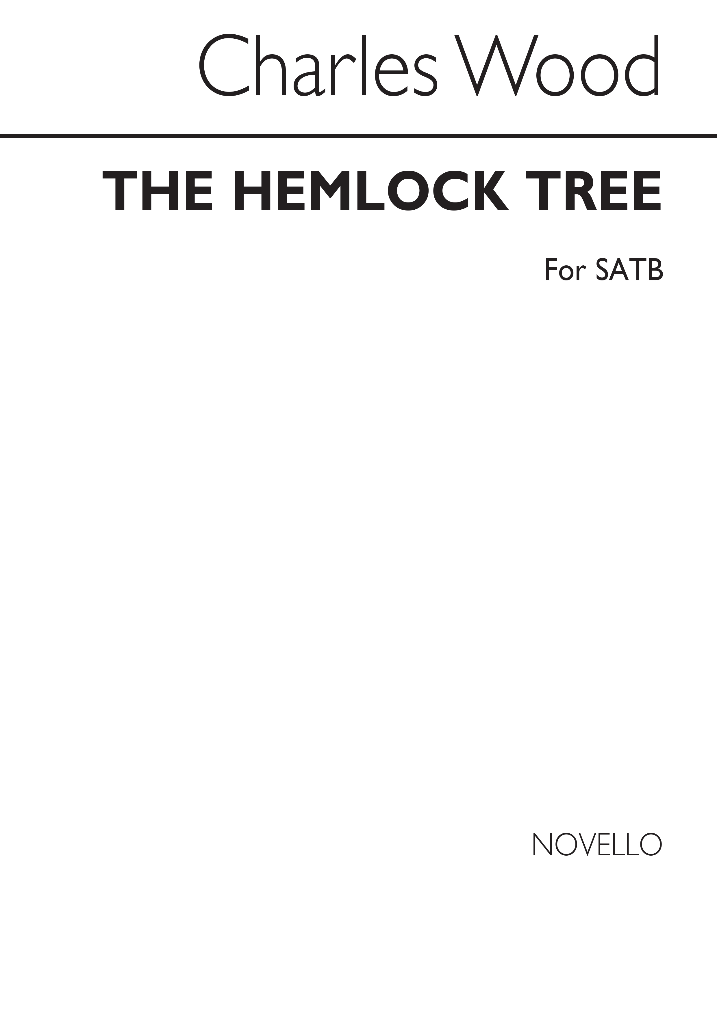 Charles Wood: The Hemlock Tree