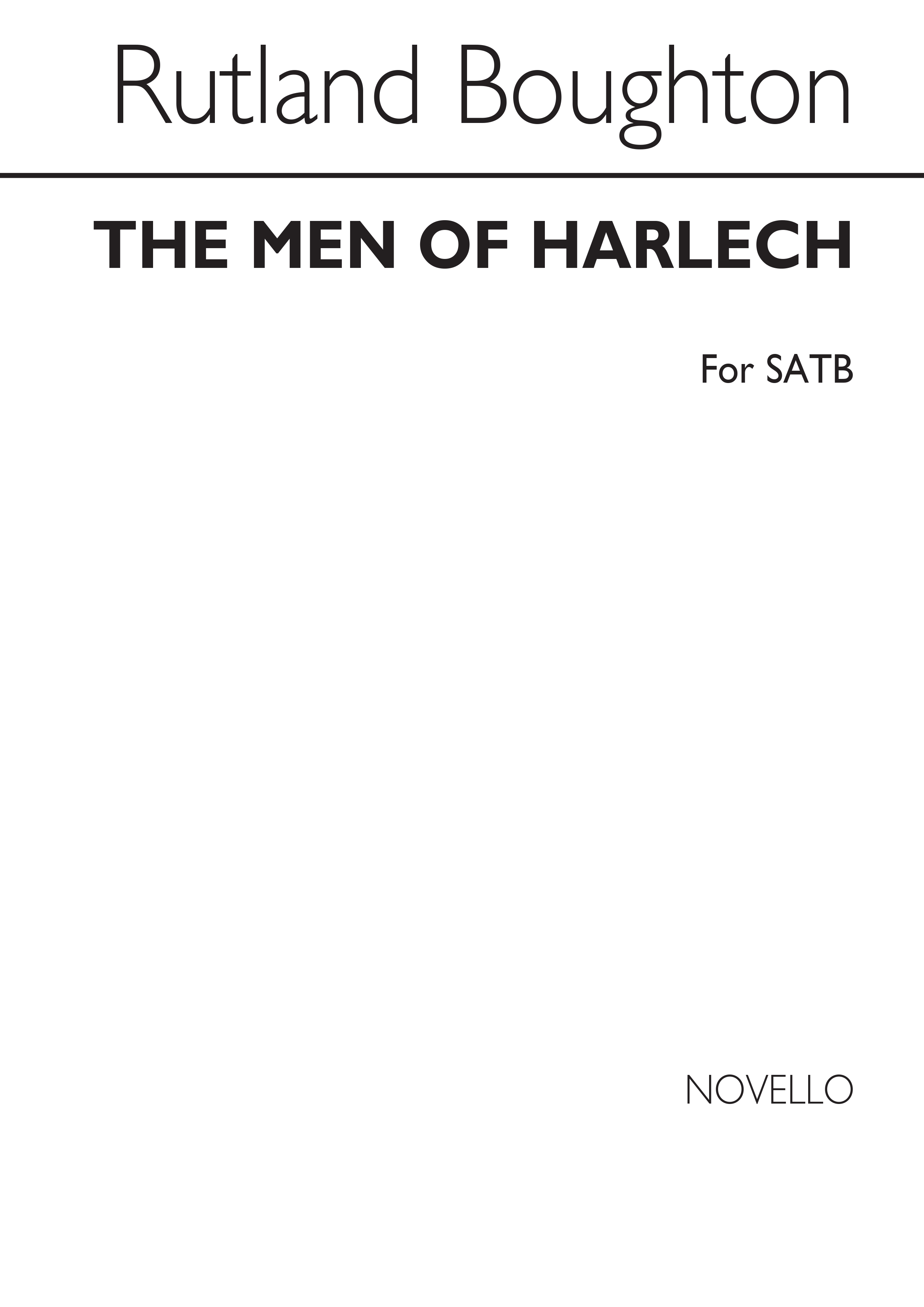 Rutland Boughton: The Men Of Harlech