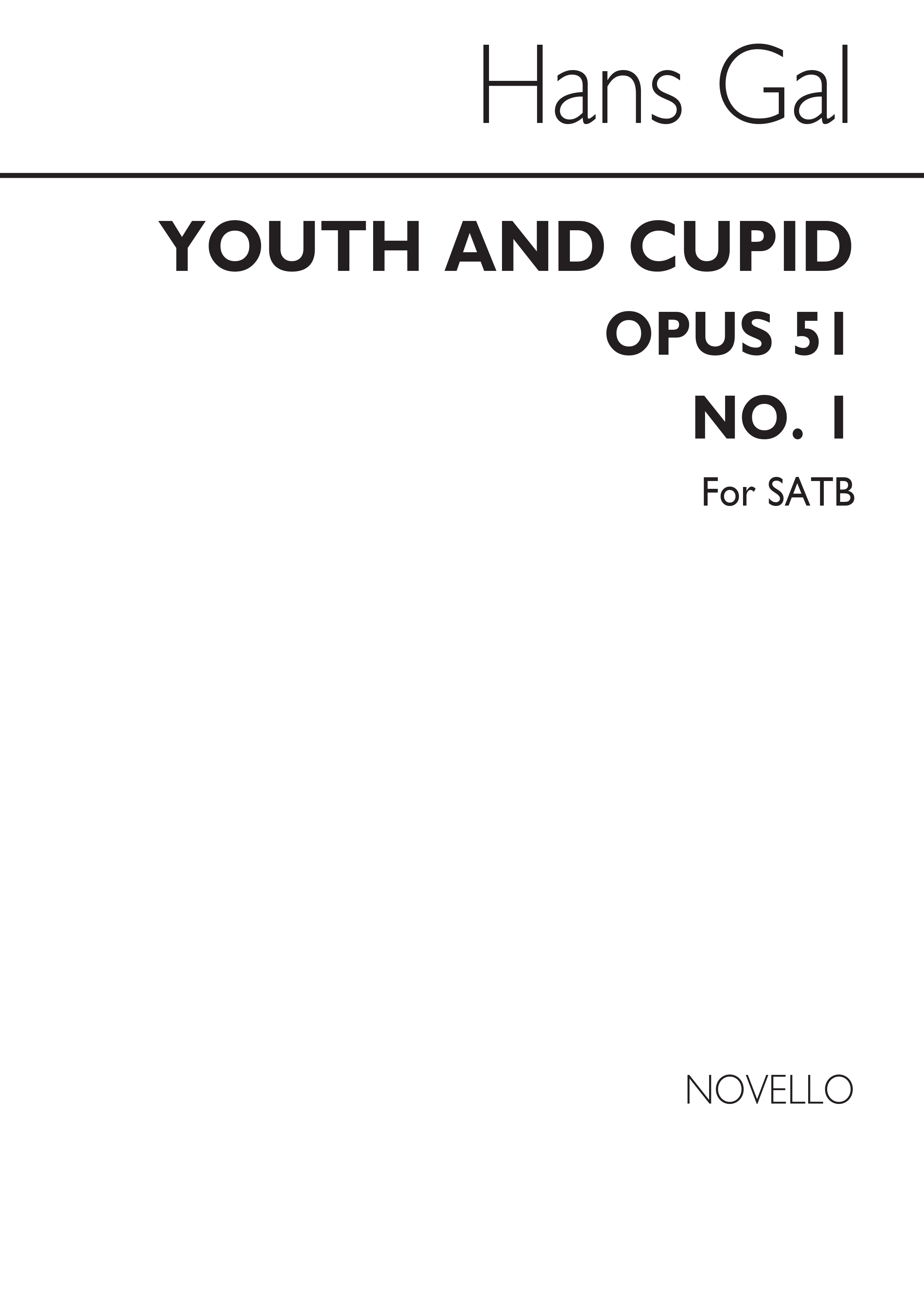 Hans Gal: Youth And Cupid Op.51 No.1