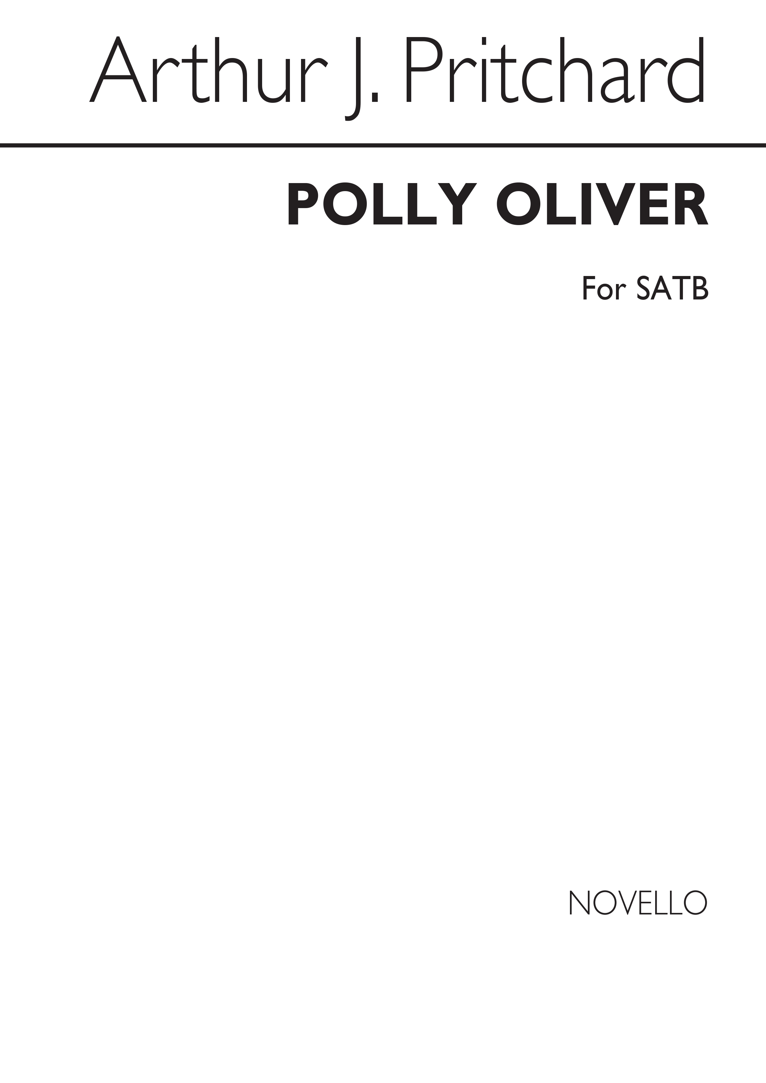 Pritchard, A Polly Oliver Satb