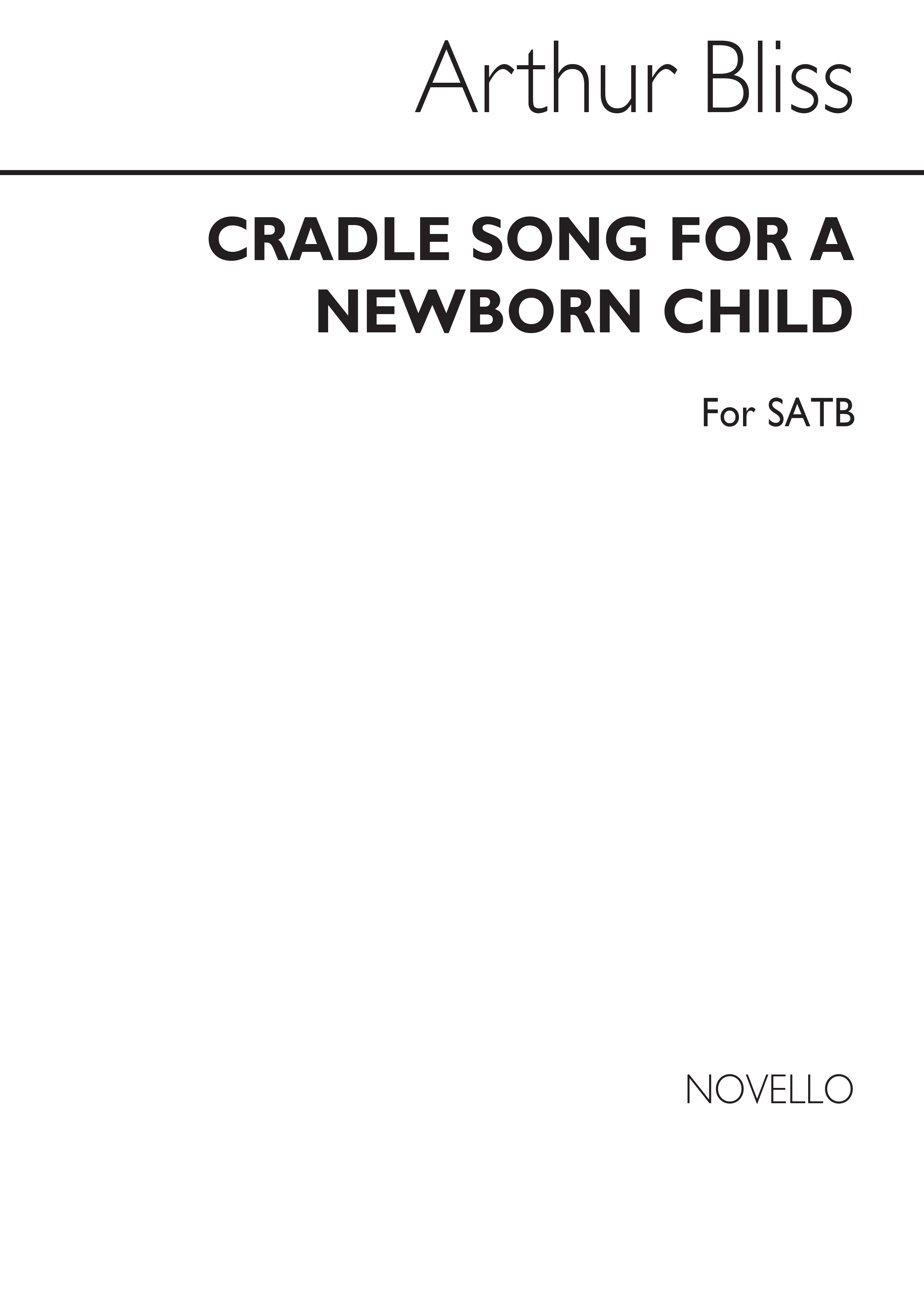 Arthur Bliss: Cradle Song For A Newborn Child