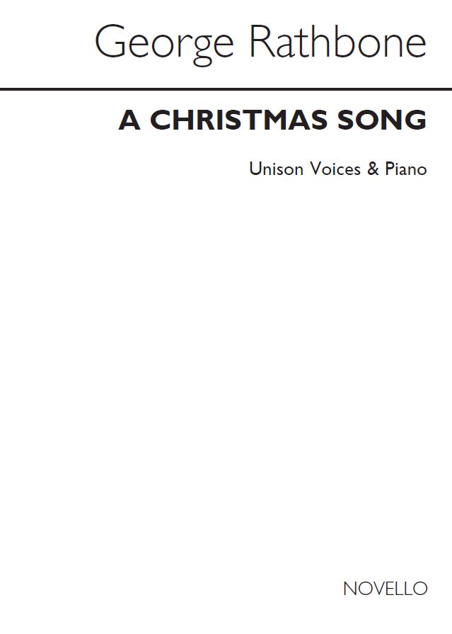 Rathbone G A Christmas Song Unis/Pf