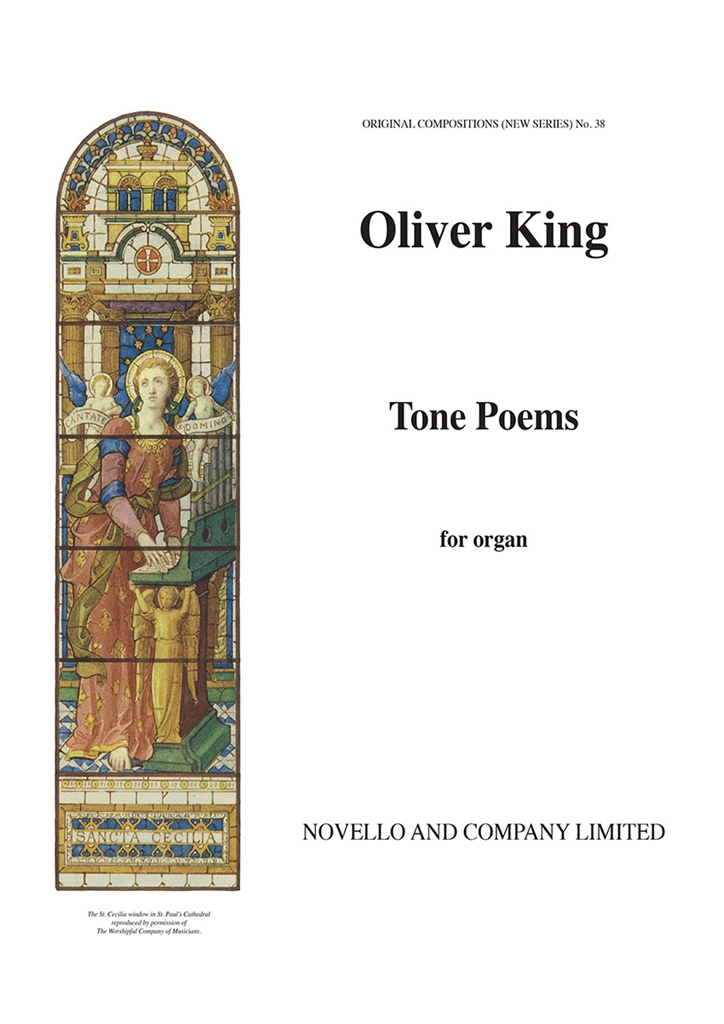 Oliver King: Tone Poems Organ