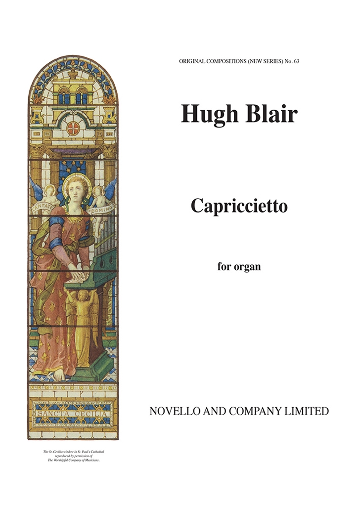 Hugh Blair: Capriccietto Organ