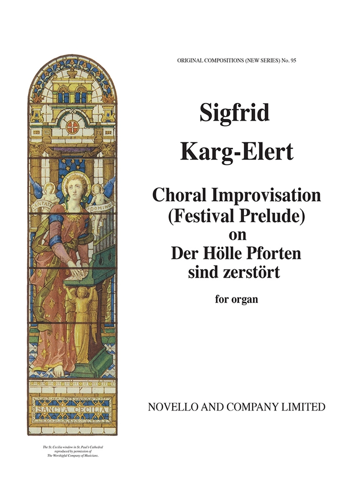 Sigfrid Karg-elert: Choral Improvisation Organ