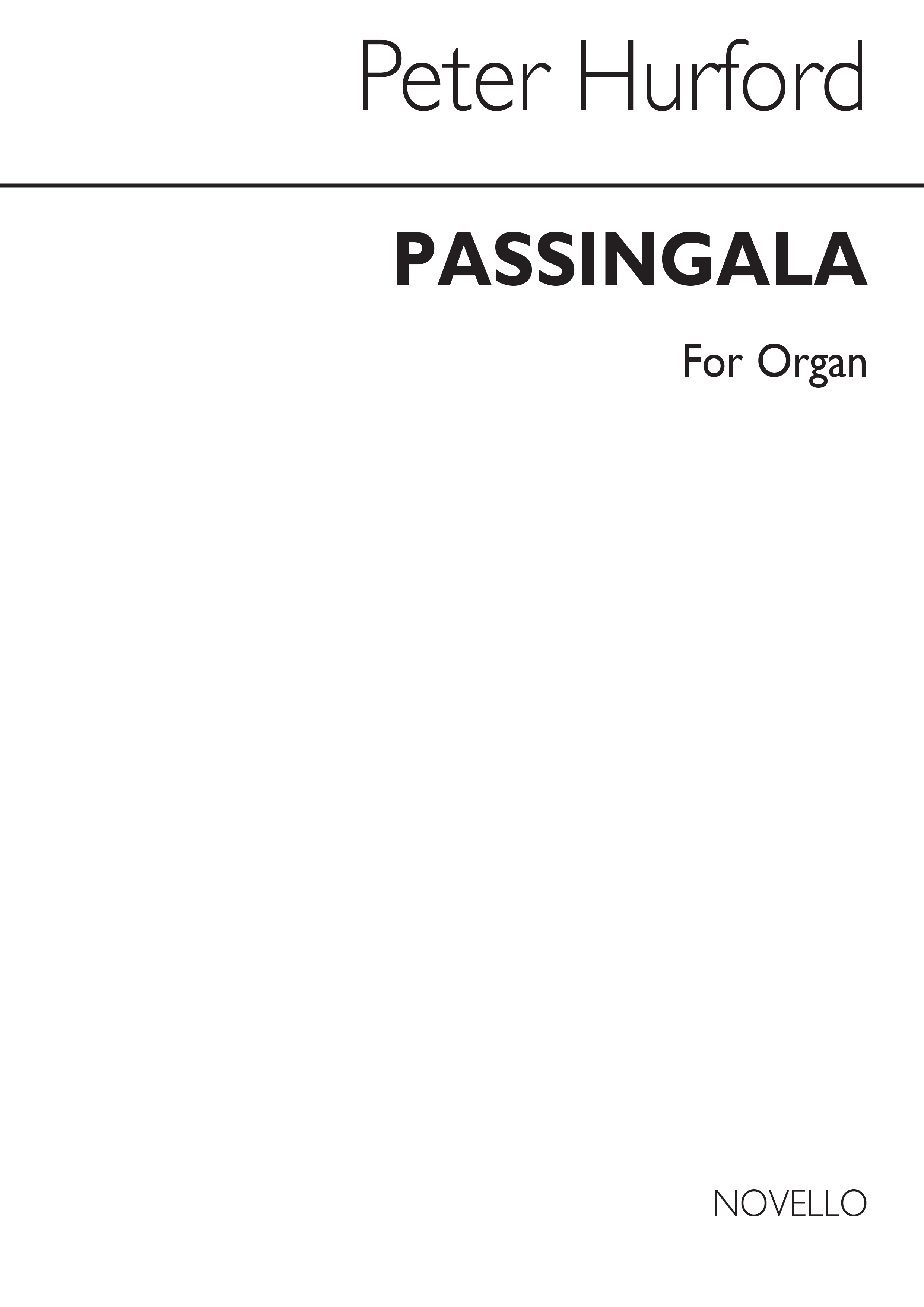 Peter Hurford: Passingala Organ