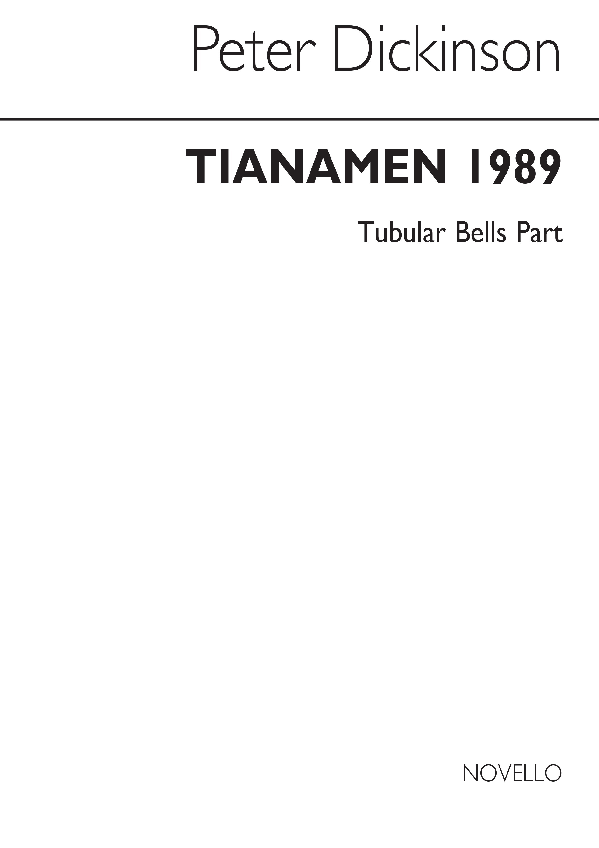 Dickinson, P Tiananmen 1989 Tubular Bells Part