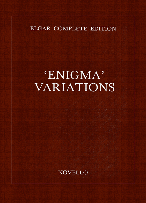 Edward Elgar: Enigma Variations Complete Edition (Full Score - Paper)